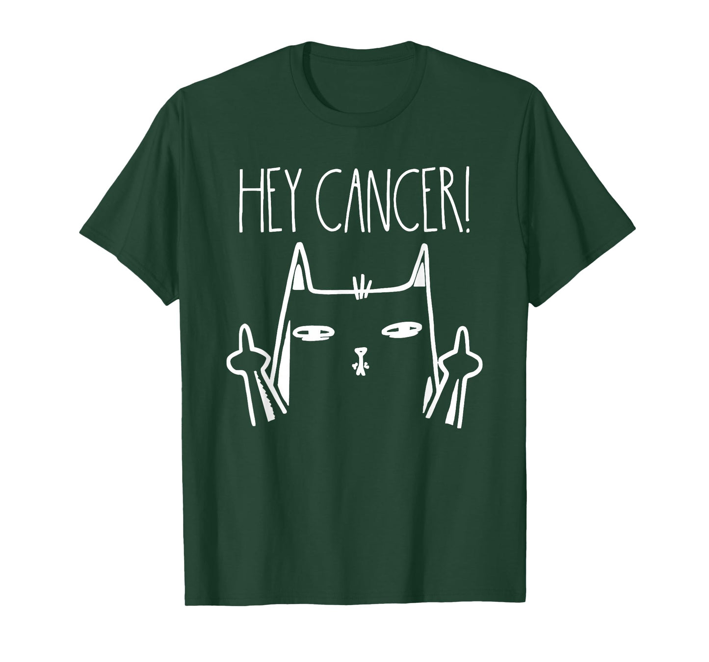 Hey Cancer F U Cancer Awareness T-Shirt