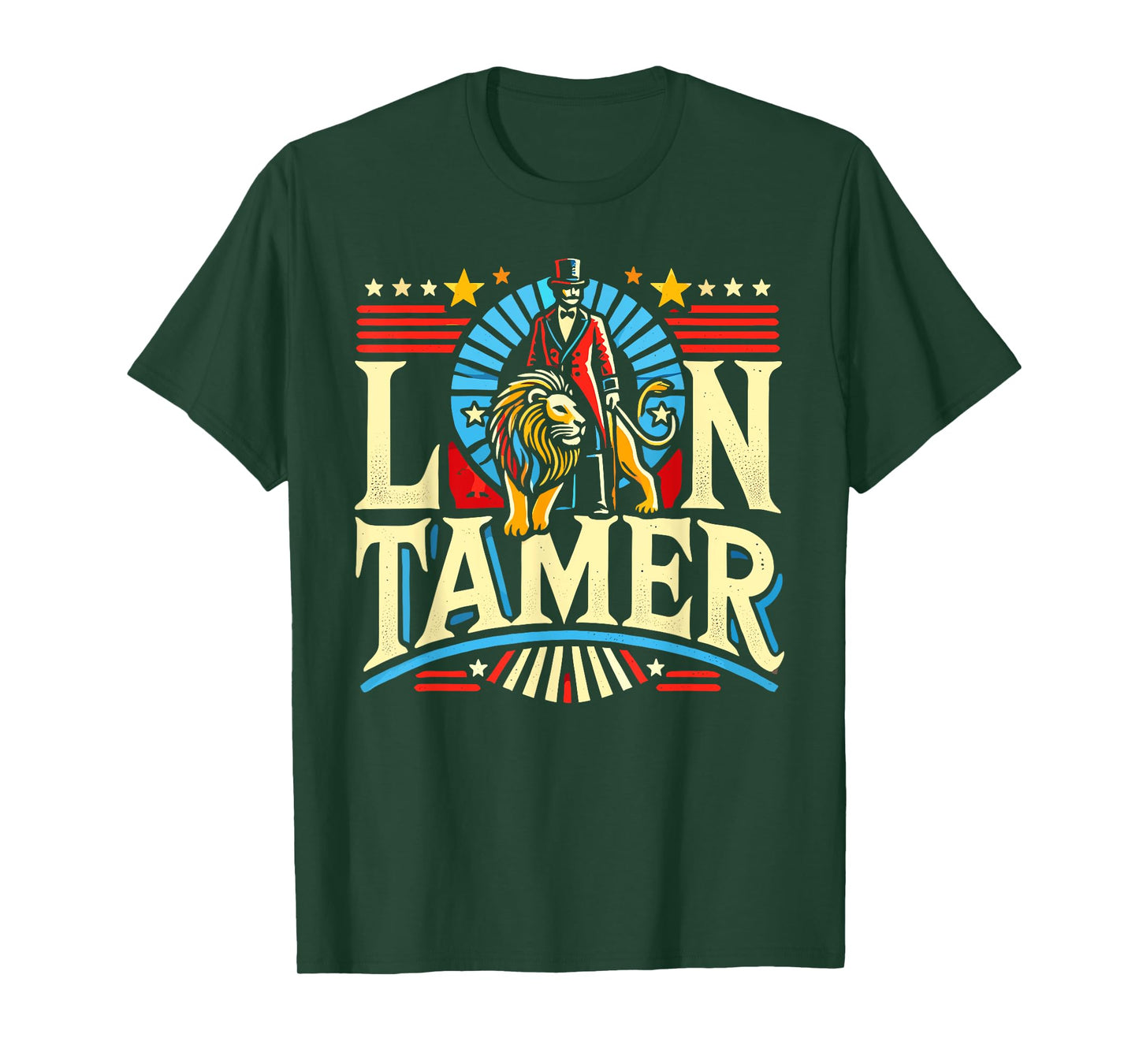 Lion Tamer Shirt Men Women Costume Ringmaster Costume T-Shirt