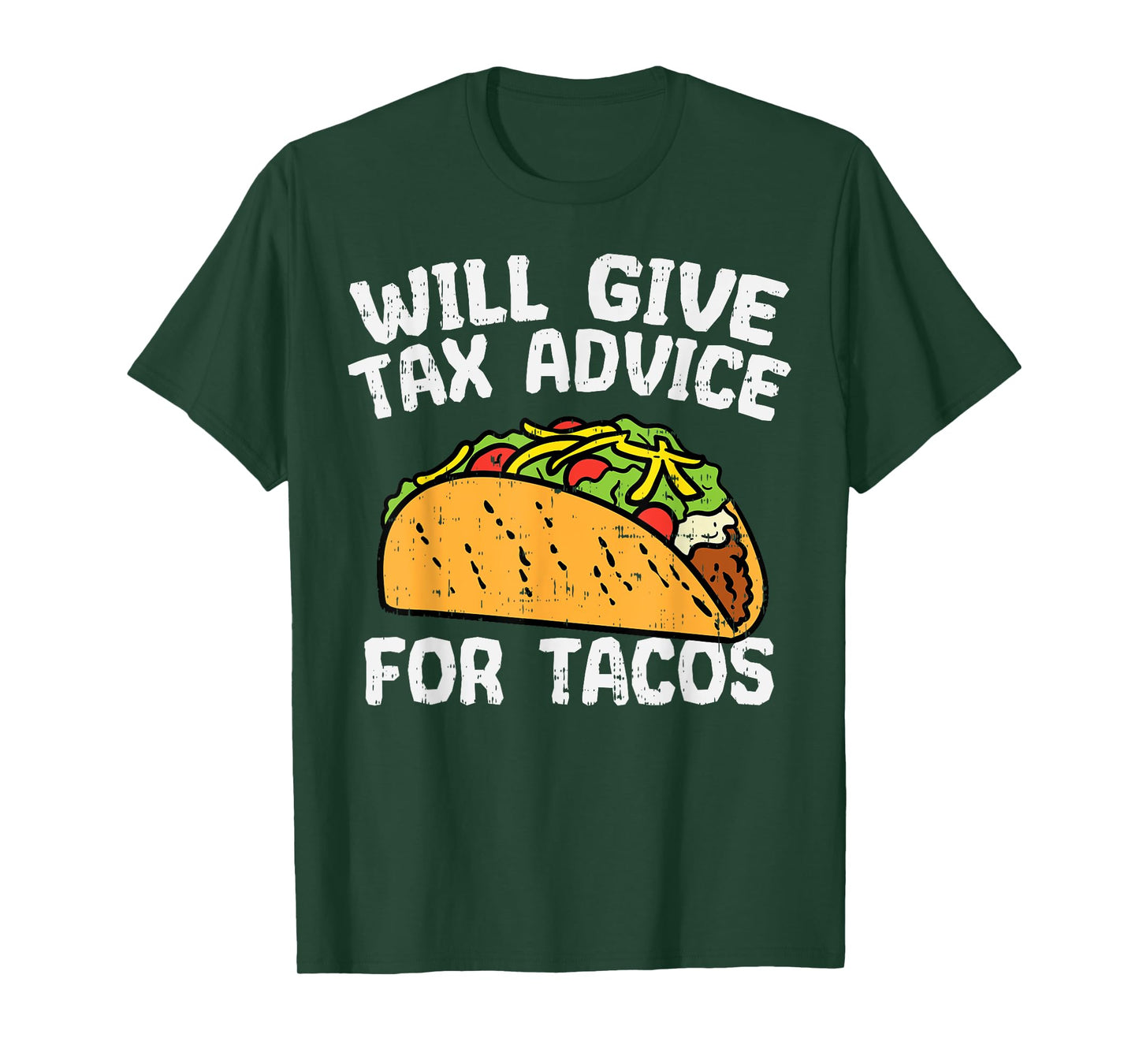 Tax Advice For Tacos Funny Mexican Cinco De Mayo Accountant T-Shirt