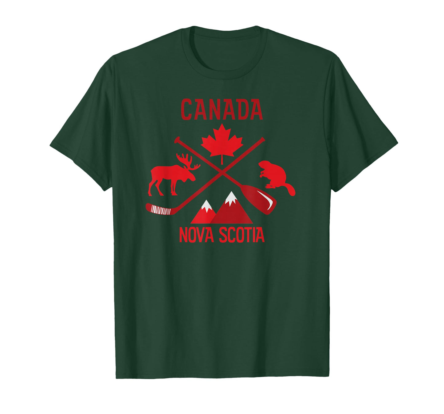 Nova Scotia Canada Symbols T-Shirt T-Shirt