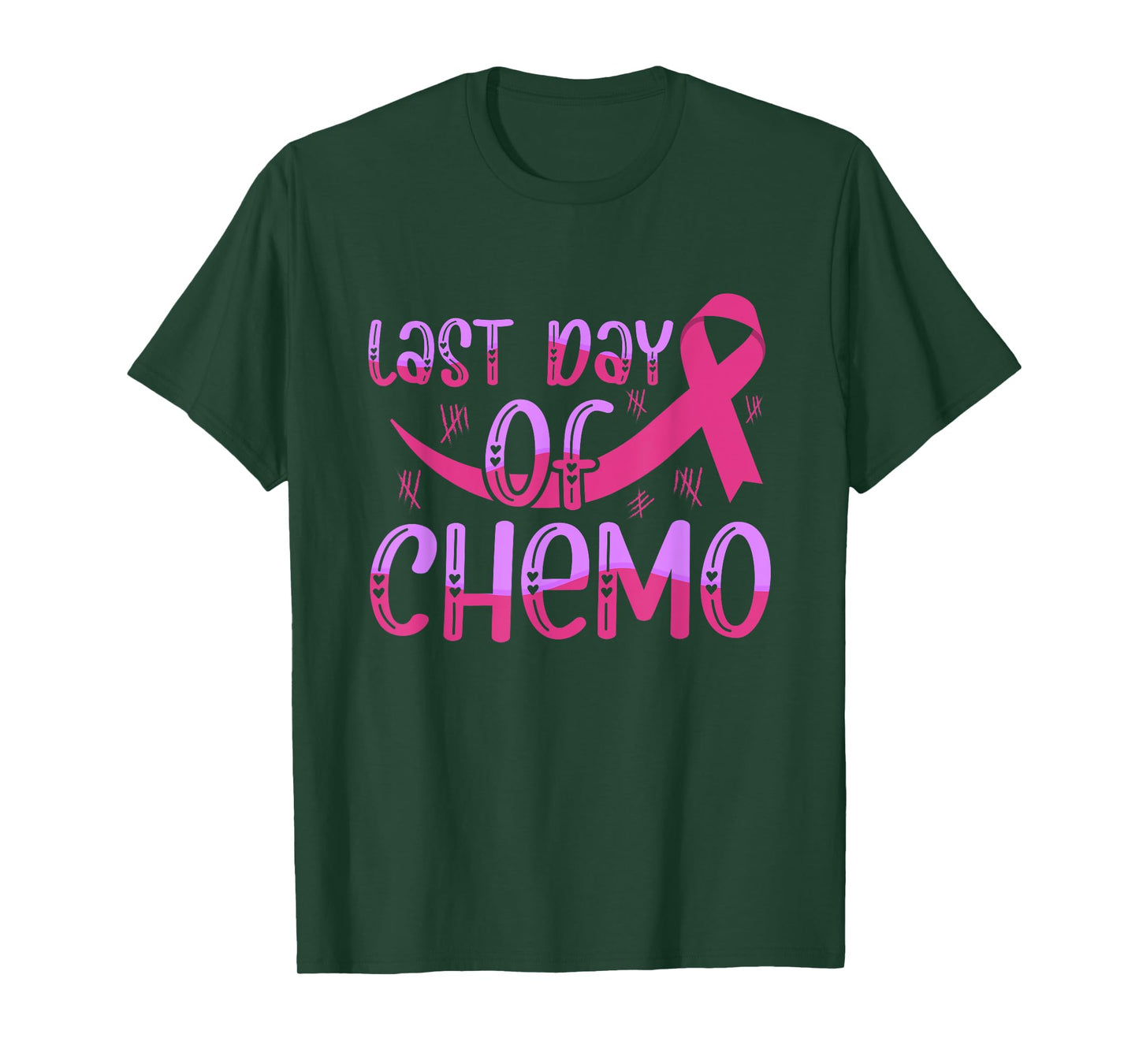 Last Day Of Chemo Cancer Free Awareness T-Shirt