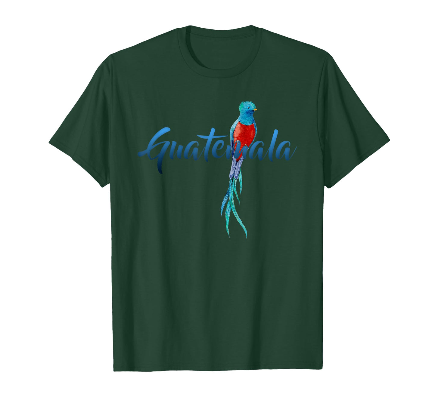 Guatemala Quetzal Parrot Guatemalan Birdwatcher T-Shirt