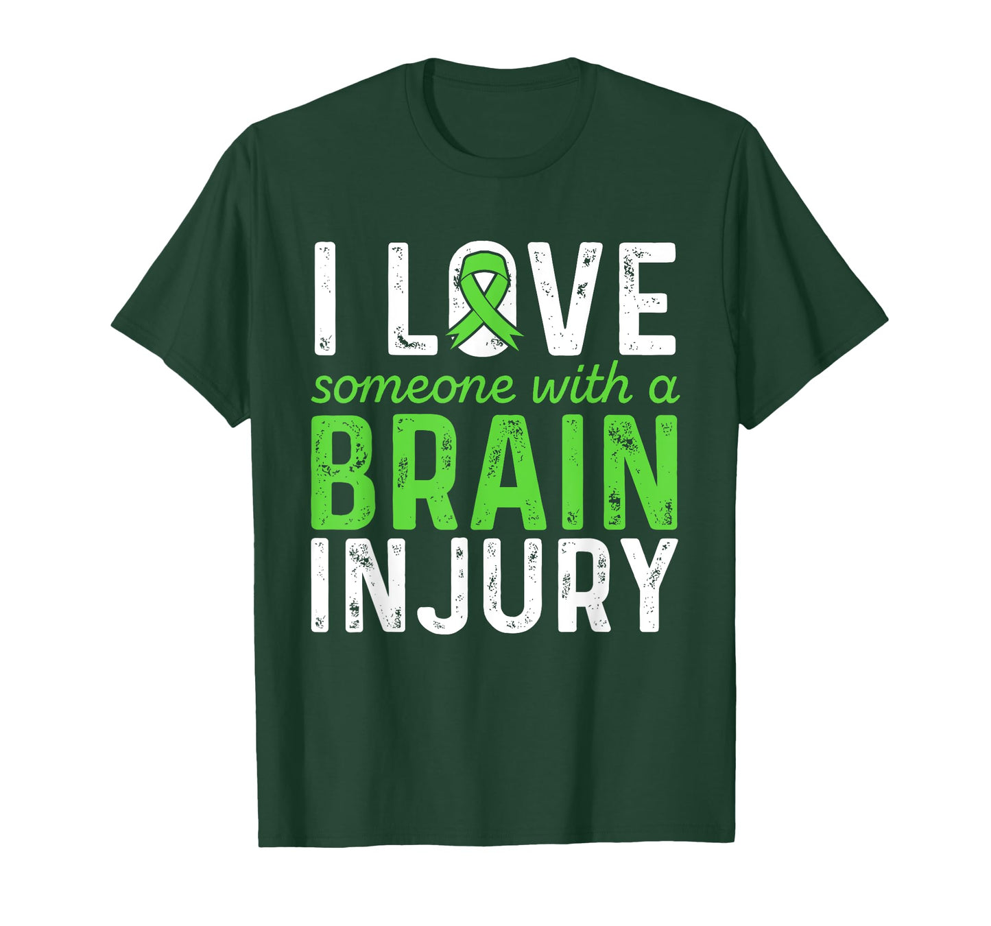 Love Someone With Brain Injury - Brain Injury Shirt T-Shirt