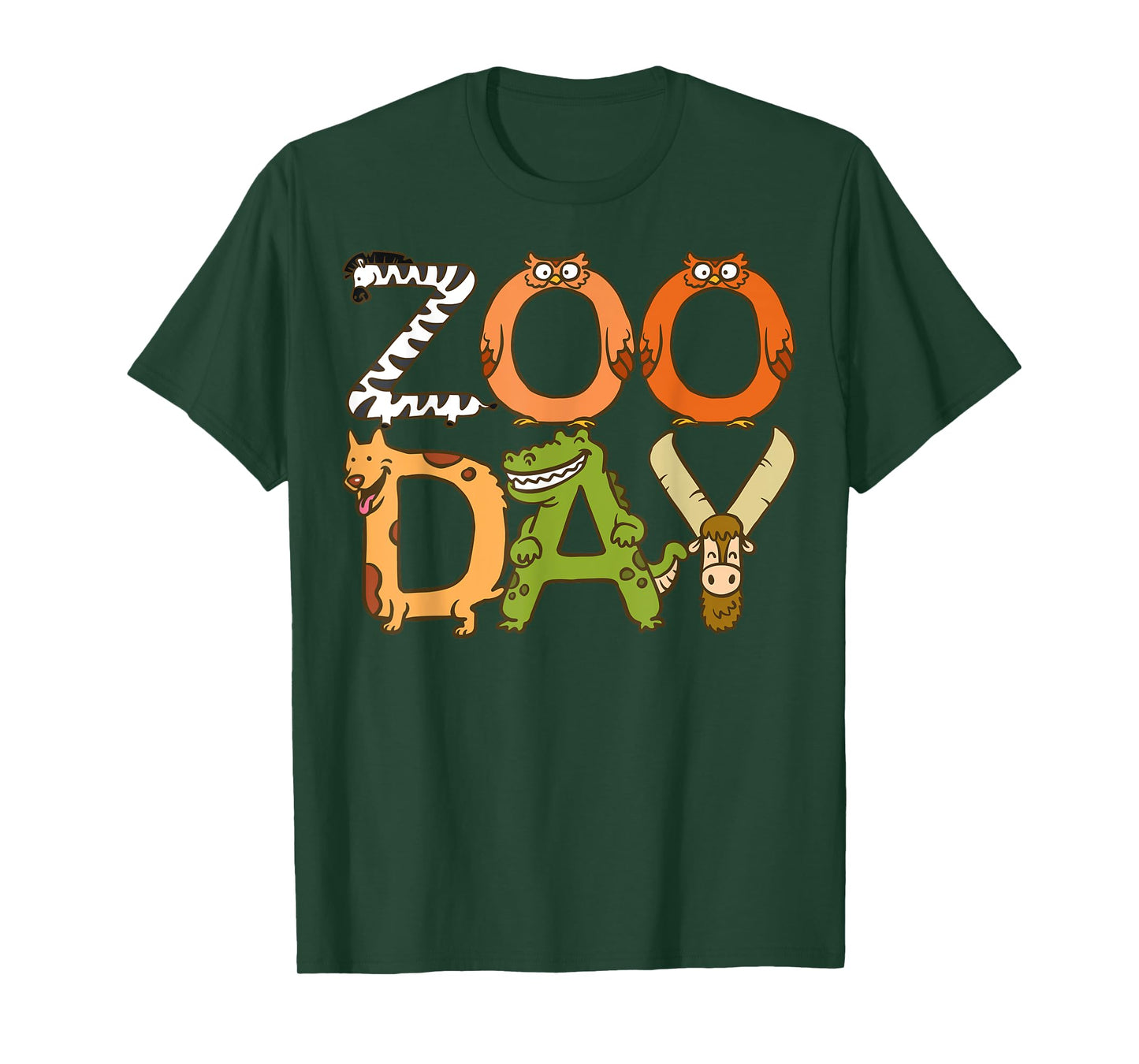 Zoo Day Family, First Zoo Field Trip Safari Squad Matching T-Shirt