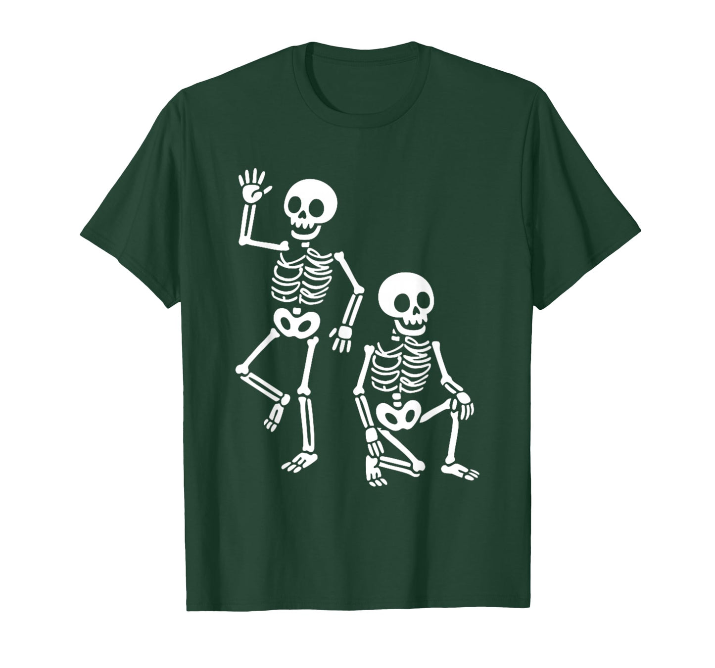 Halloween Party Skeletons Spooky Fun T-Shirt