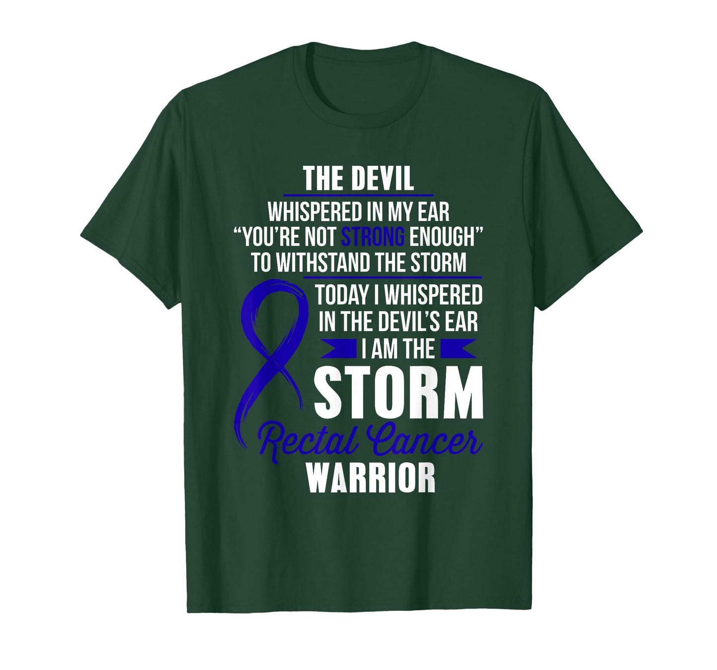 Rectal Cancer Warrior - I am the Storm T-Shirt T-Shirt
