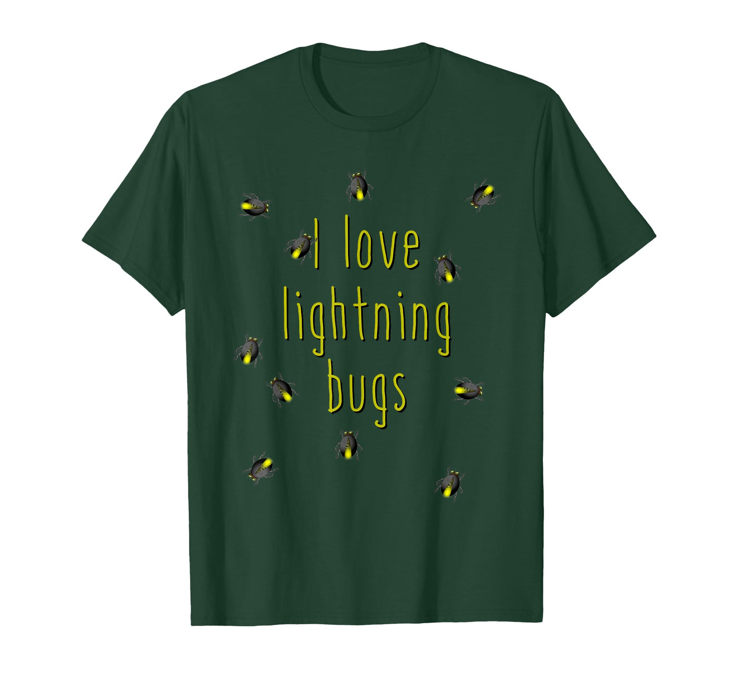I Love Lightning Bugs T-Shirt T-Shirt