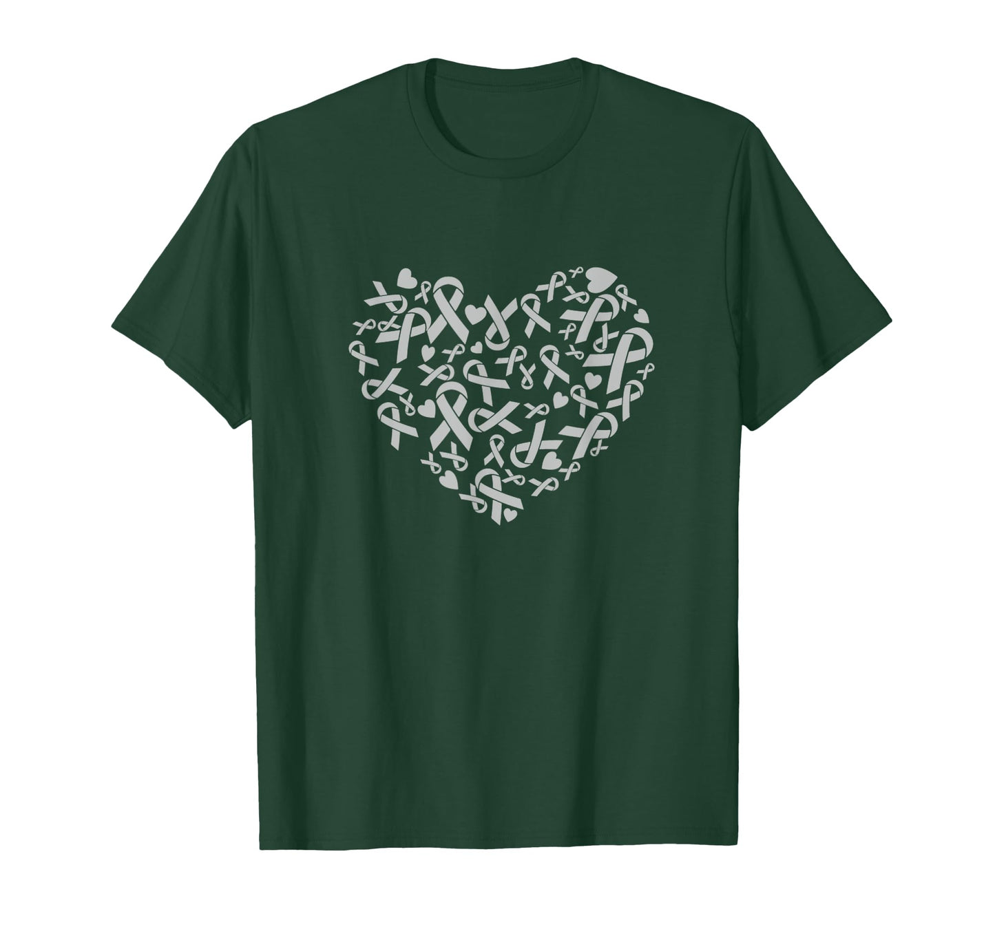Go Grey In May Brain Cancer Heart T-Shirt