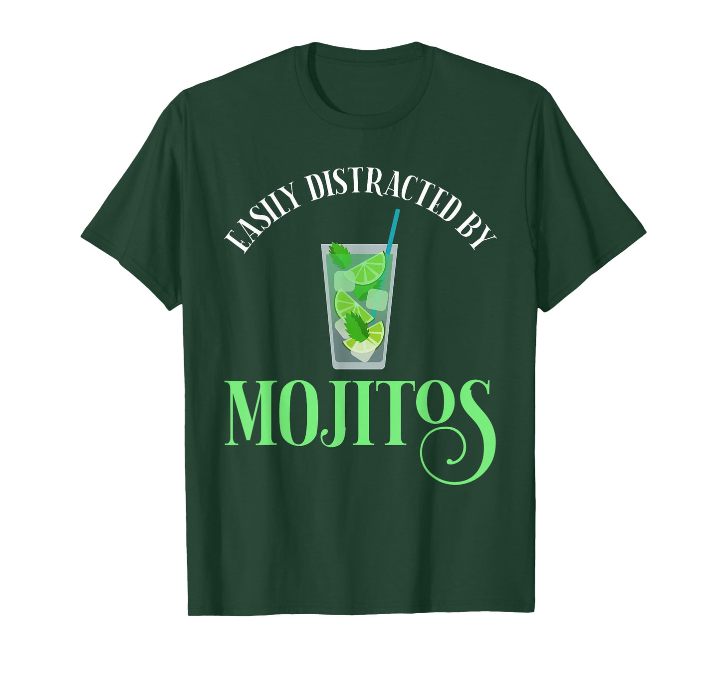 Easily Distracted by Mojitos T-Shirt