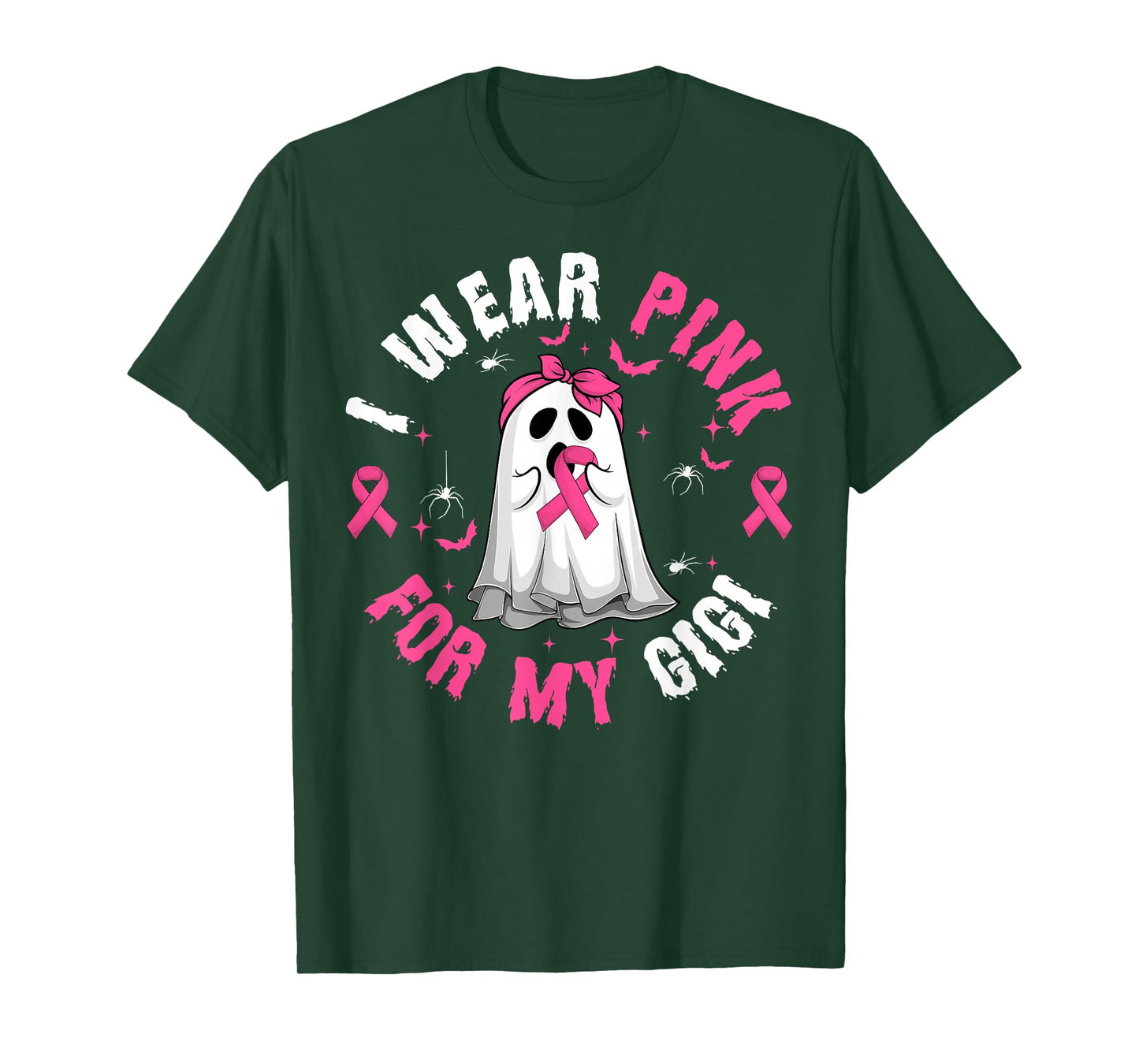 I Wear Pink for My Gigi Breast Cancer Awareness Month T-Shirt