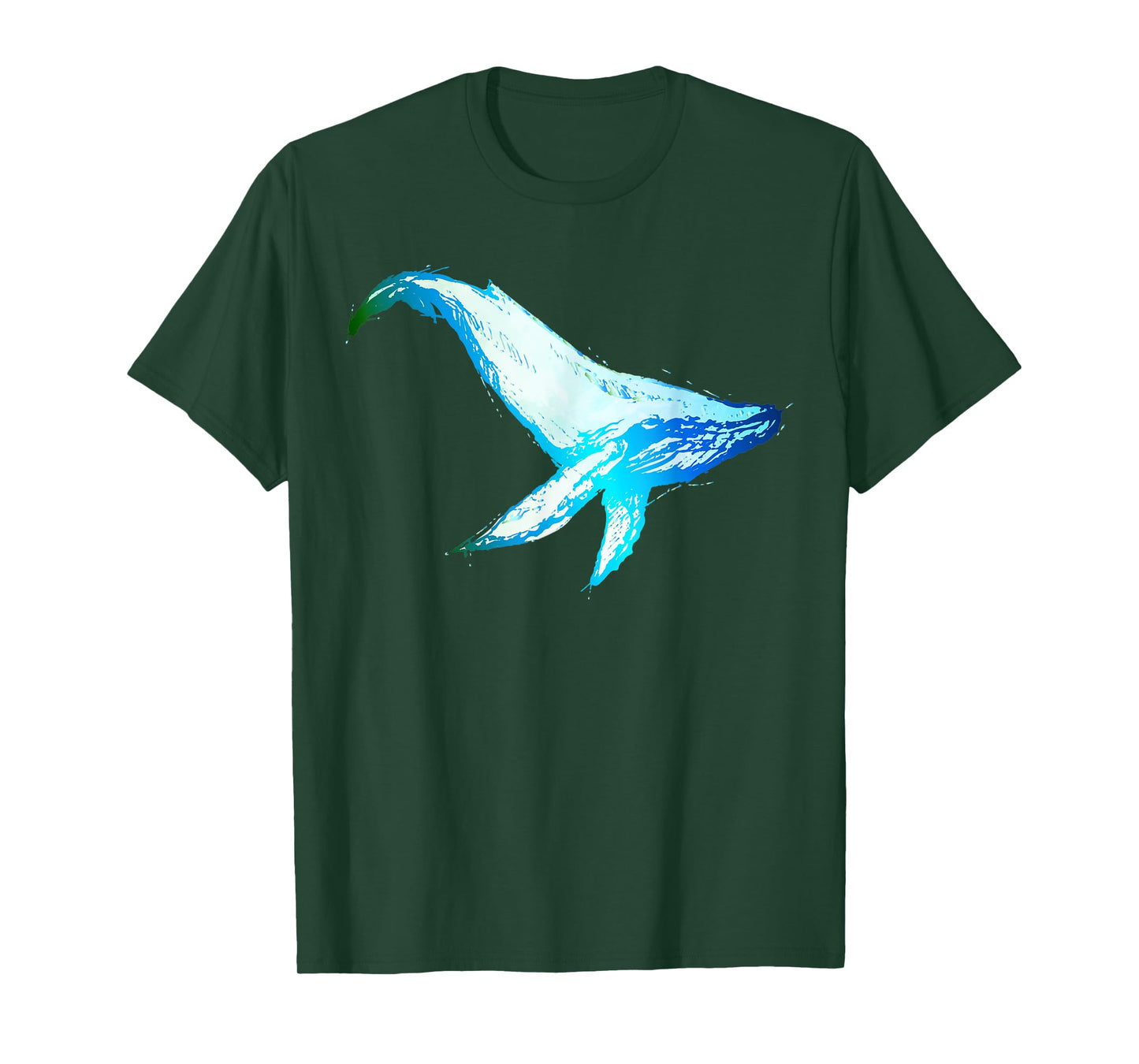Sea Creature Kids Humpback Whale Kids Men Women T-Shirt