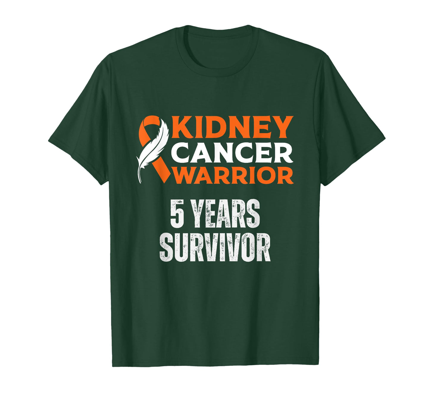 5 Years Kidney Cancer Free Survivor T-Shirt
