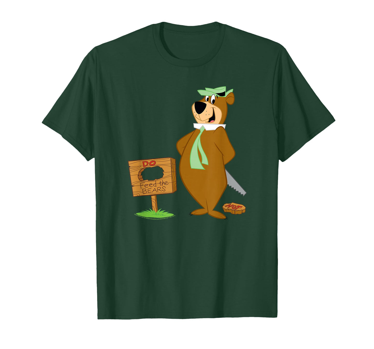 Yogi Bear Do Not Feed the Bears T-Shirt