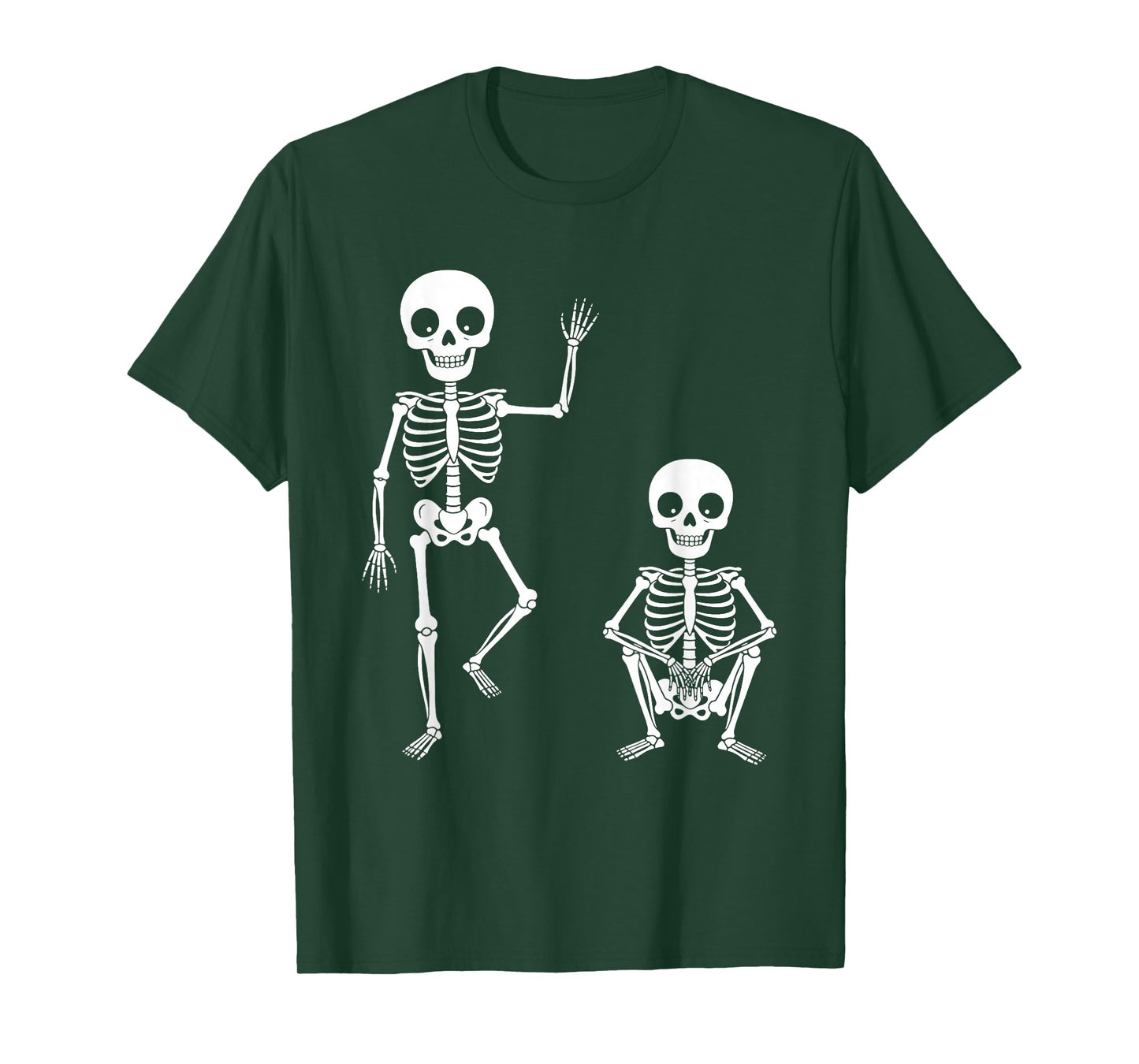 Halloween Party Skeletons Spooky Fun T-Shirt