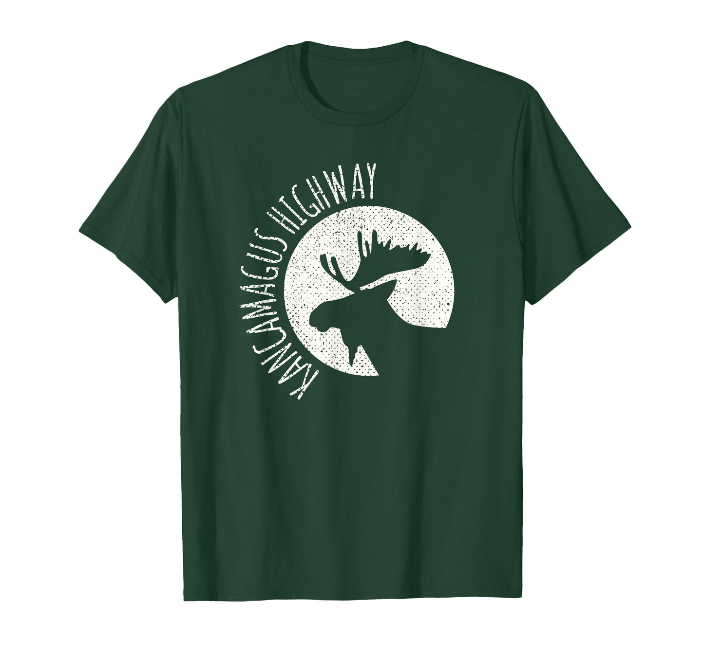 Kancamagus Highway Moose graphic New Hampshire T-Shirt
