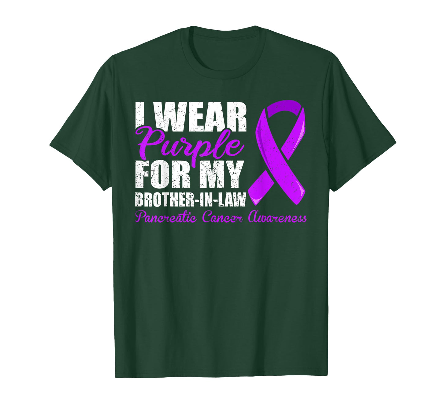 Pancreatic Cancer Brother In Law Shirt, Pancreatic Cancer T-Shirt
