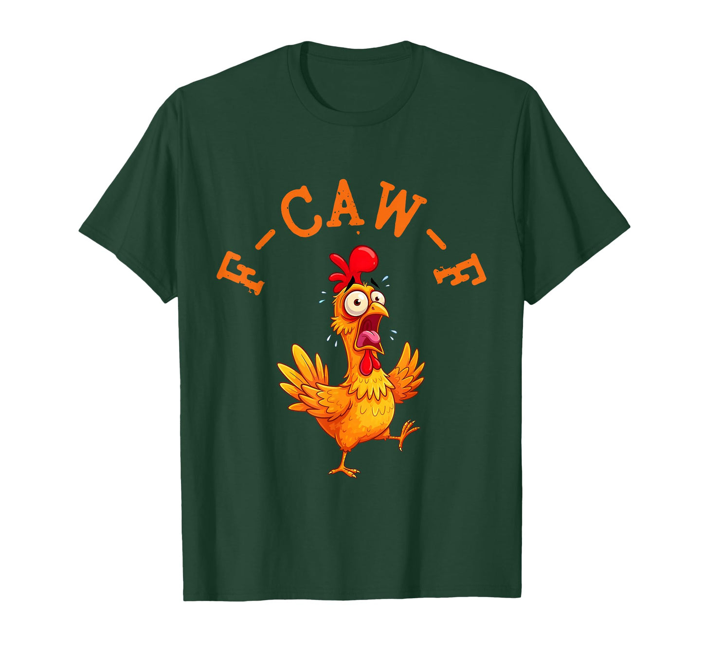 F-Caw-F Funny Chicken Meme Humor Men Women T-Shirt