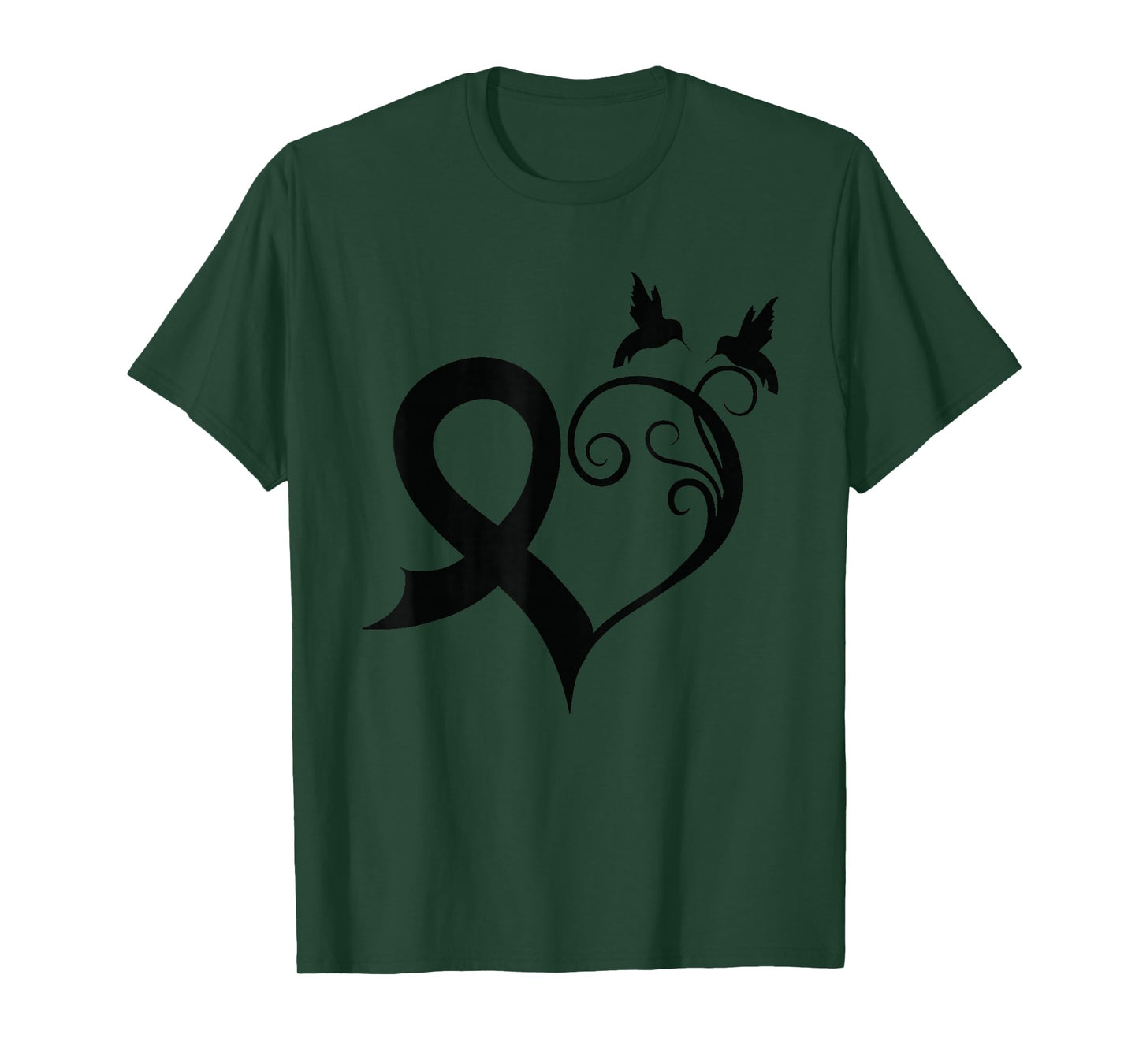 Melanoma Awareness Shirt | Support Family Member | Ribbon T-Shirt