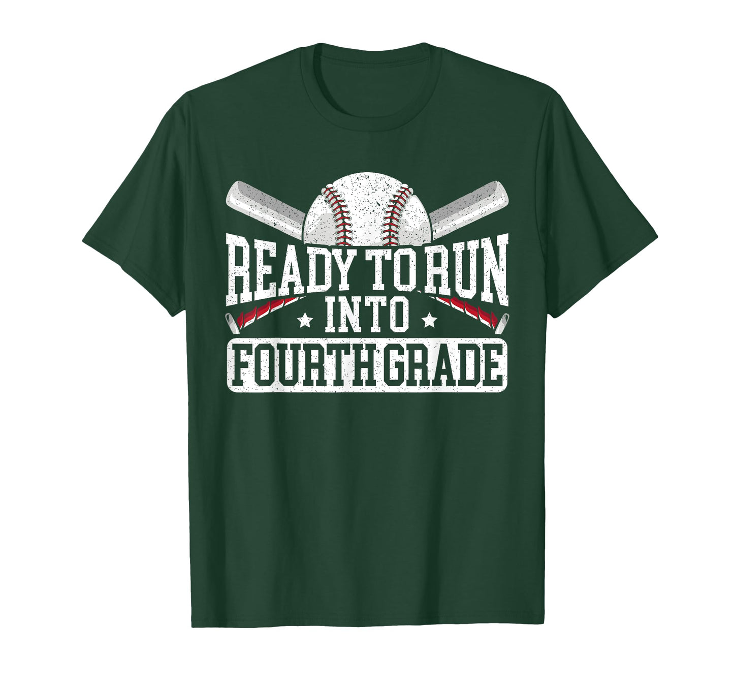 Ready To Run Into Fourth Grade First Day Of School T-Shirt