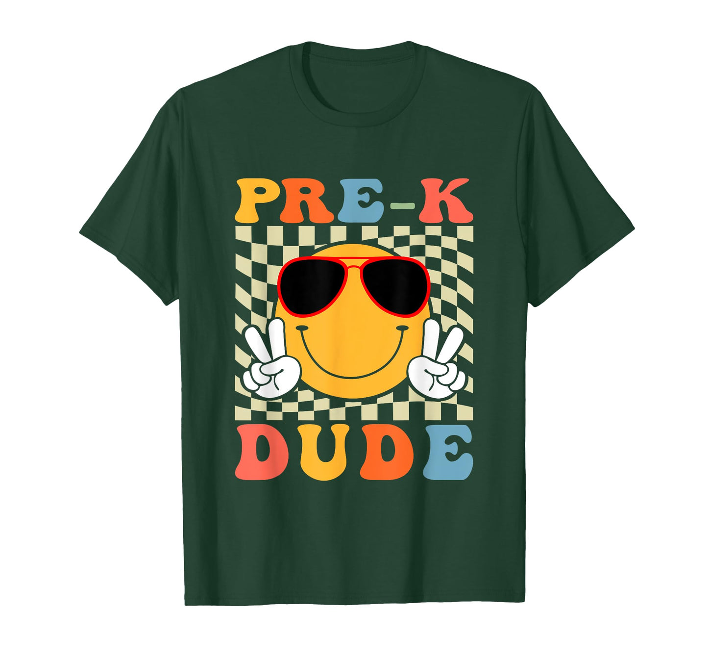 1st Day First Day of Pre-k Dude Back To School Pre-k Boys T-Shirt