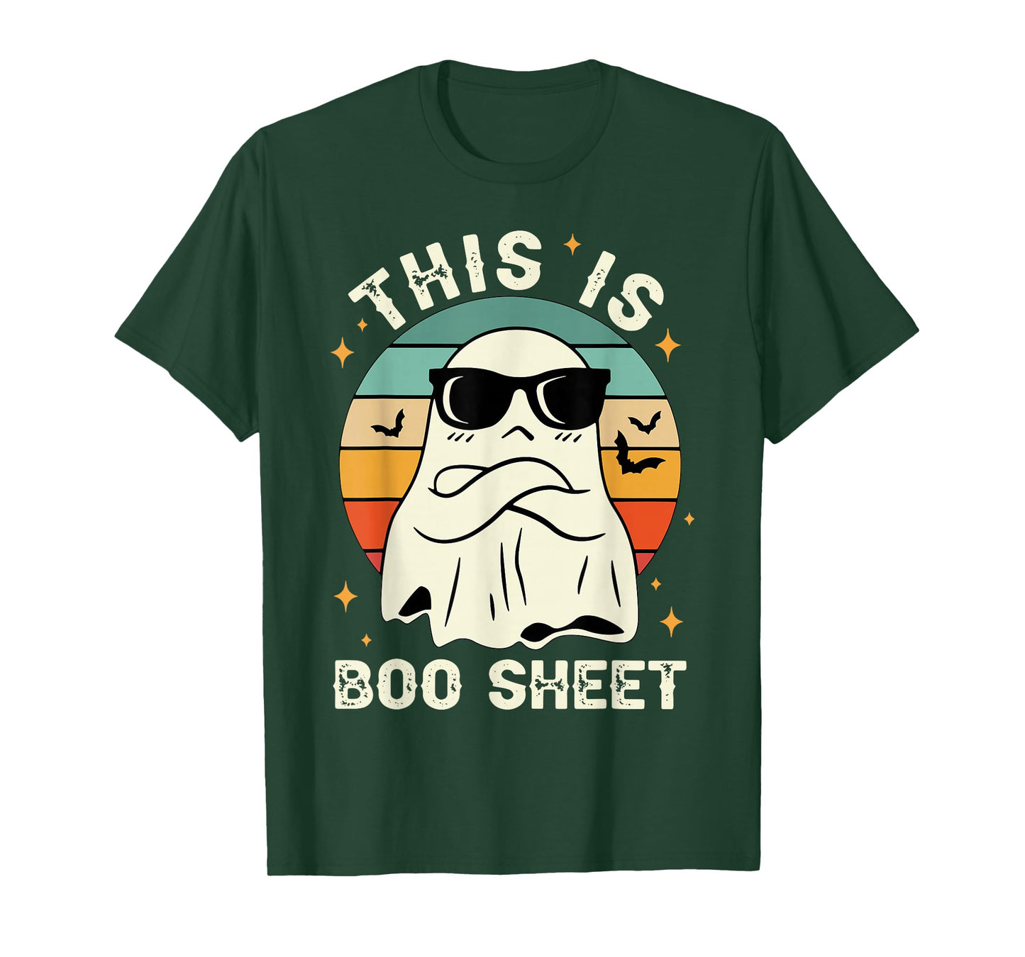 This is Some Boo Sheet Angry Ghost Halloween Men Women T-Shirt