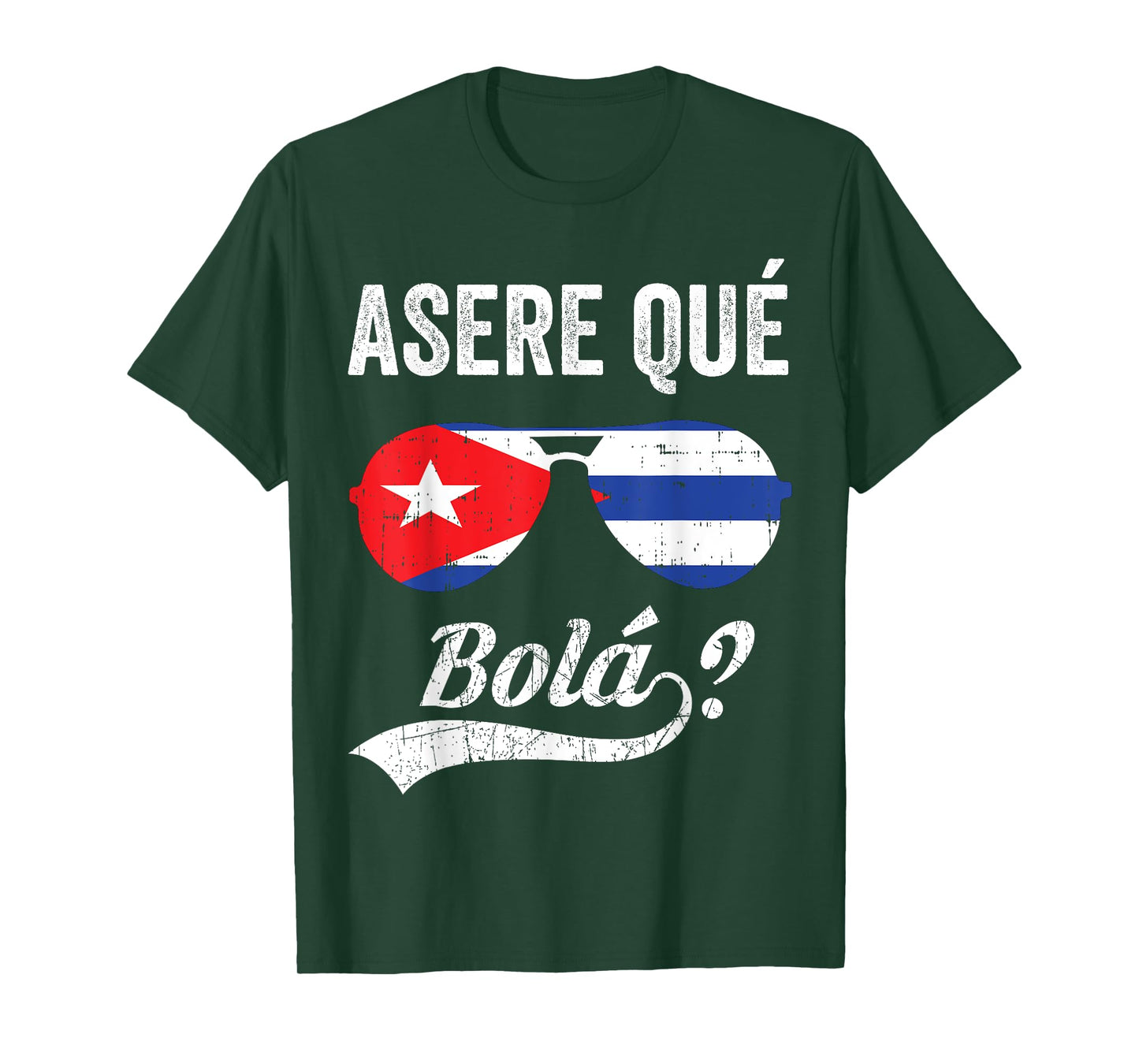 Asere Que Bola Camiseta Cuban Saying T-Shirt