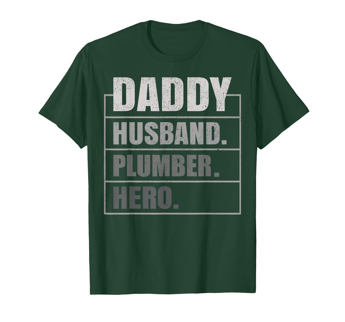 Daddy Husband Plumber Hero Father's Day T-Shirt