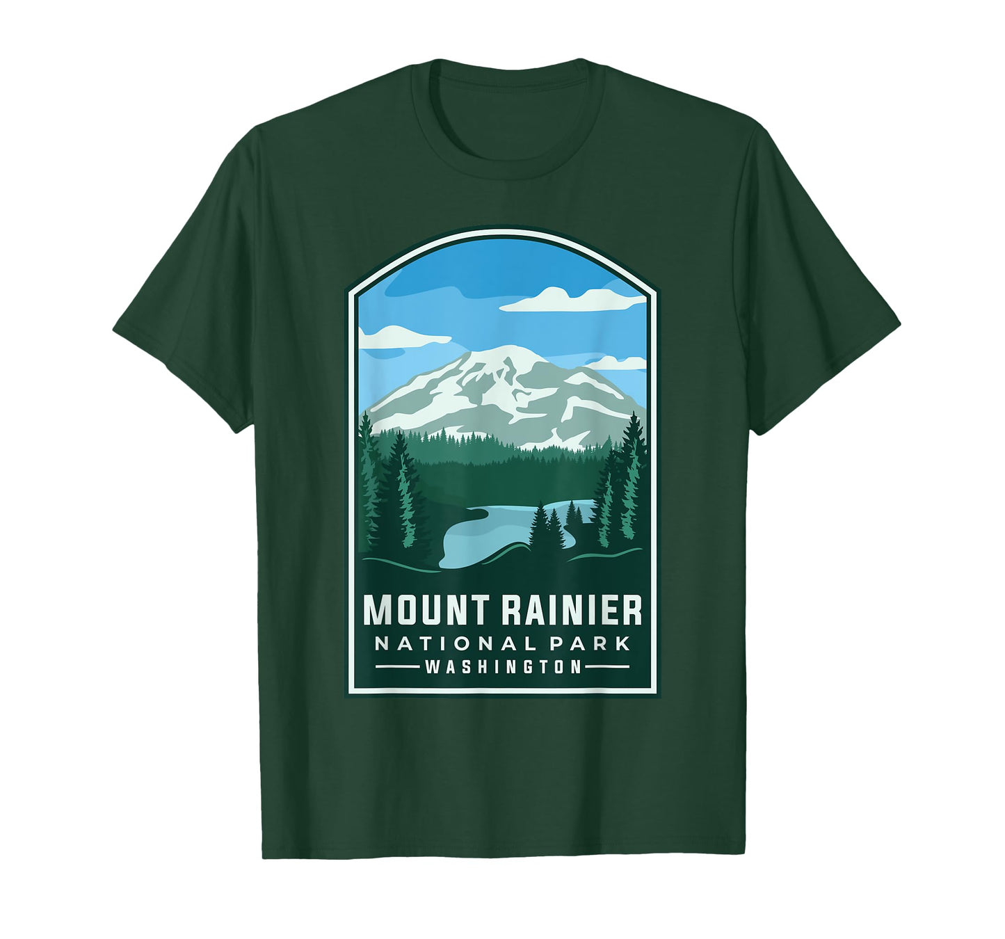 Mount Rainier National Park Washington T-Shirt