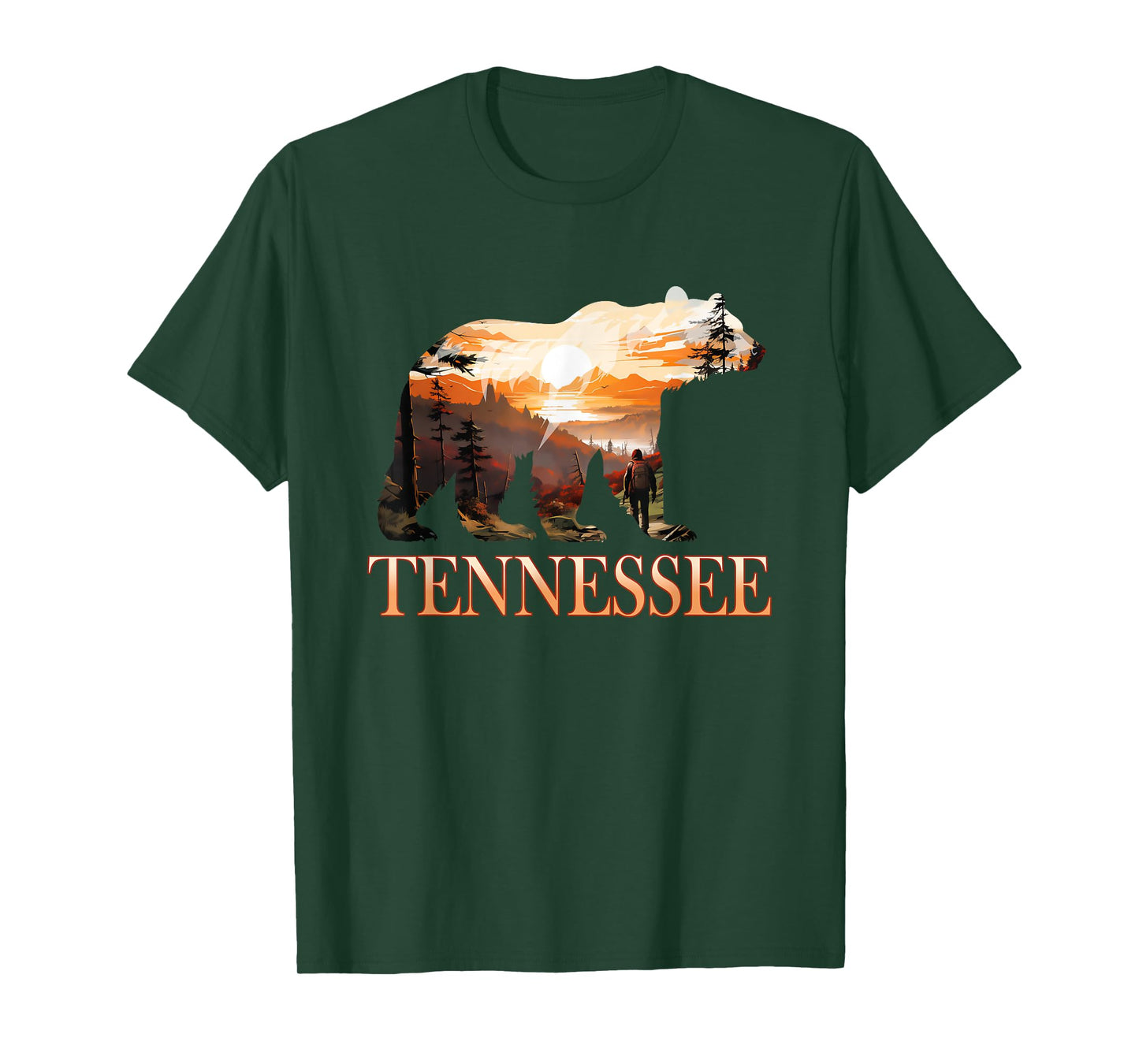 Tennessee TN Hiking Mountain State Pride T-Shirt