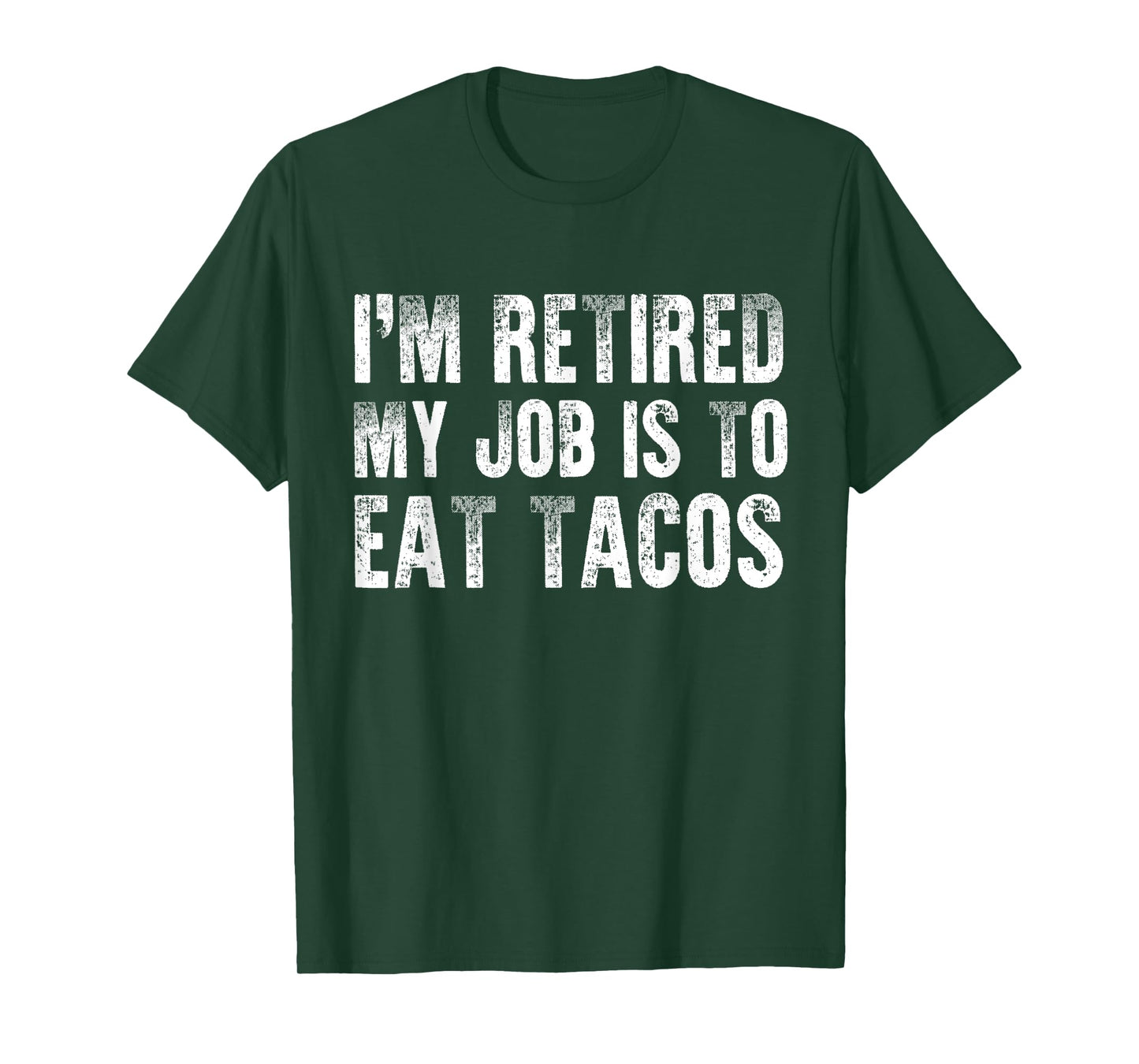 Taco Lover Funny Retirement Party Mexican Food Retired Chef T-Shirt