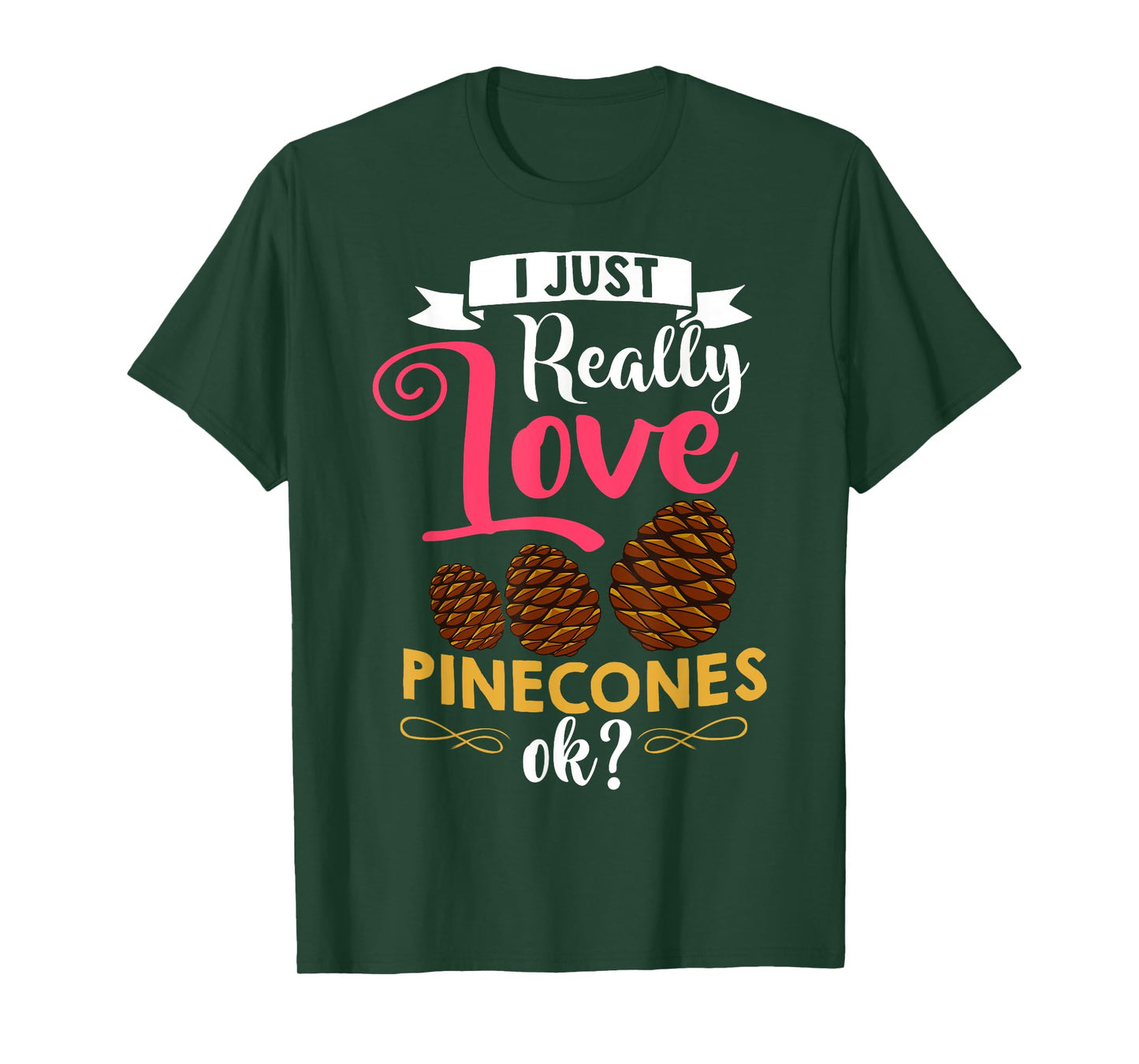 Pinecone Pine Cones Tree Wreath T-Shirt