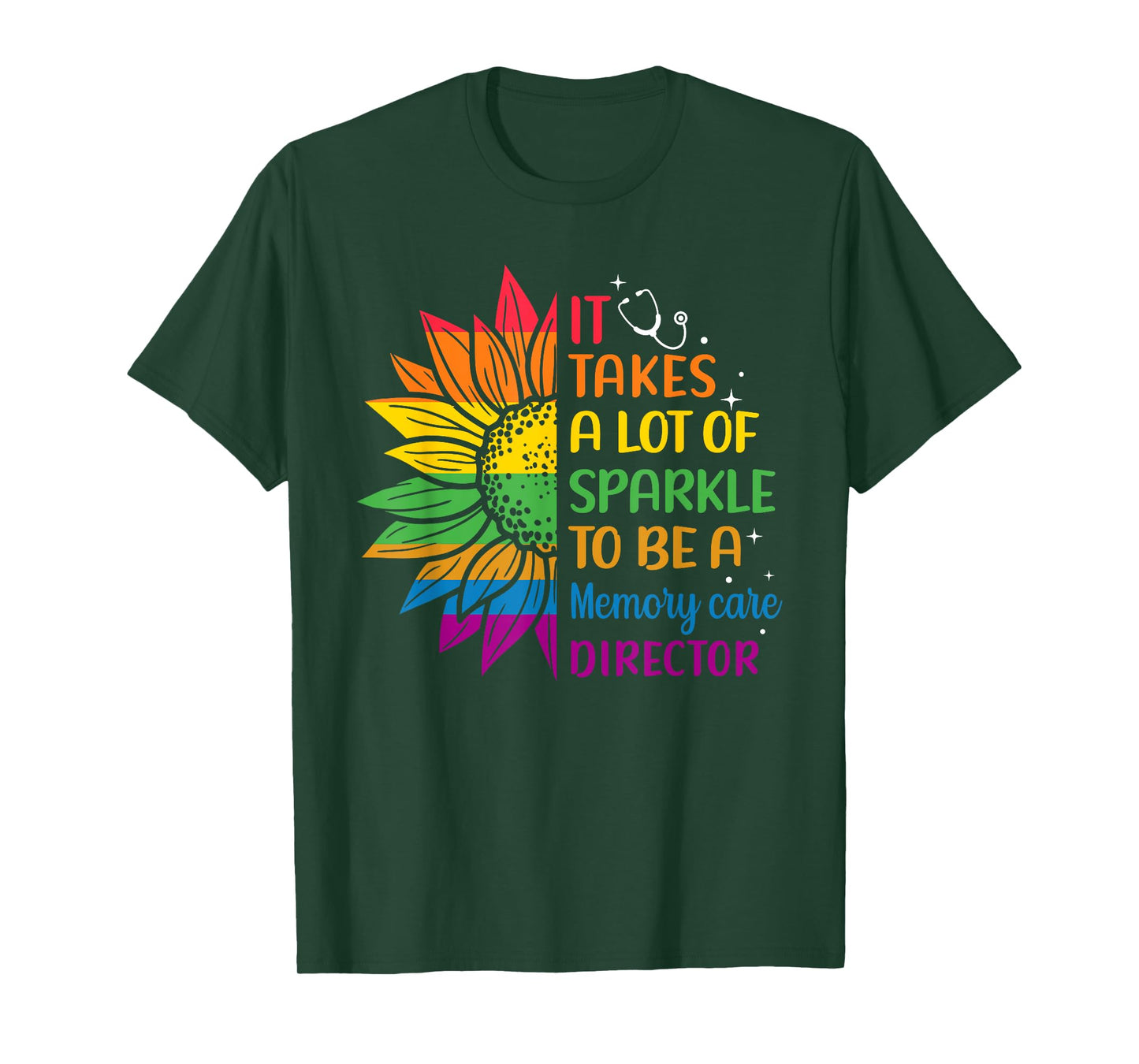 Memory Care Director Senior Nurse Worker T-Shirt