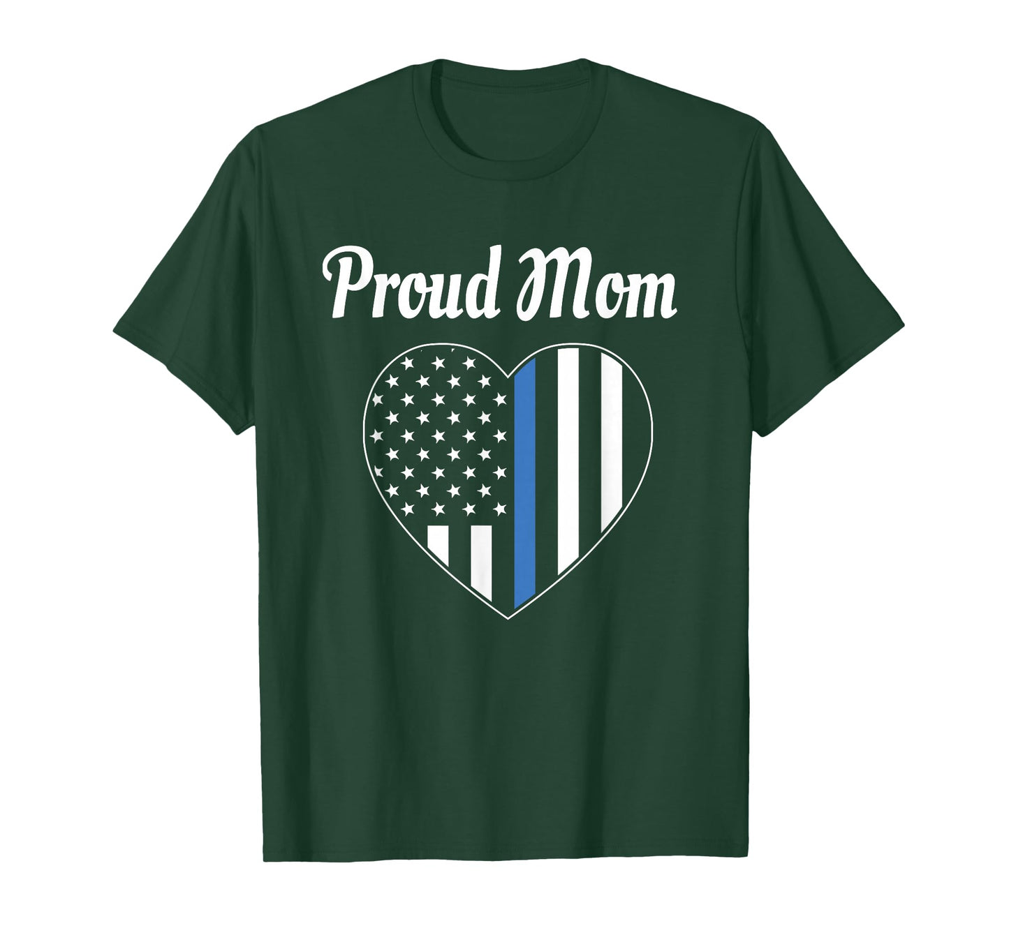 Police Mom - Law Enforcement Appreciation T-Shirt