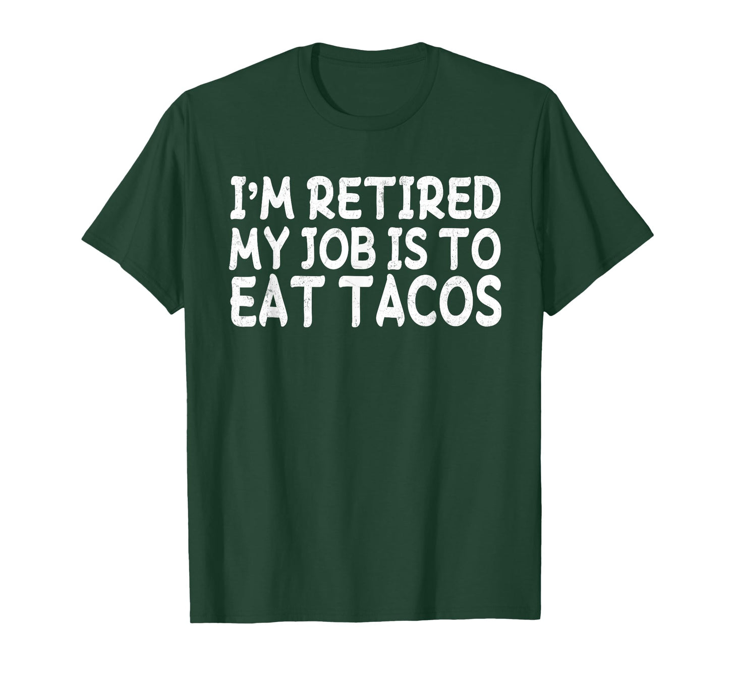 Taco Lover Funny Retirement Party Mexican Food Retired Chef T-Shirt