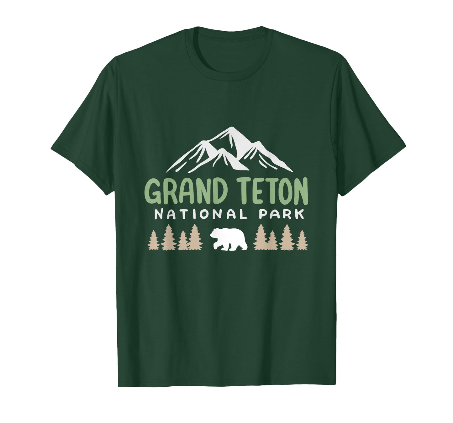 Grand Teton National Park US Wyoming Mountain Men Women Kids T-Shirt