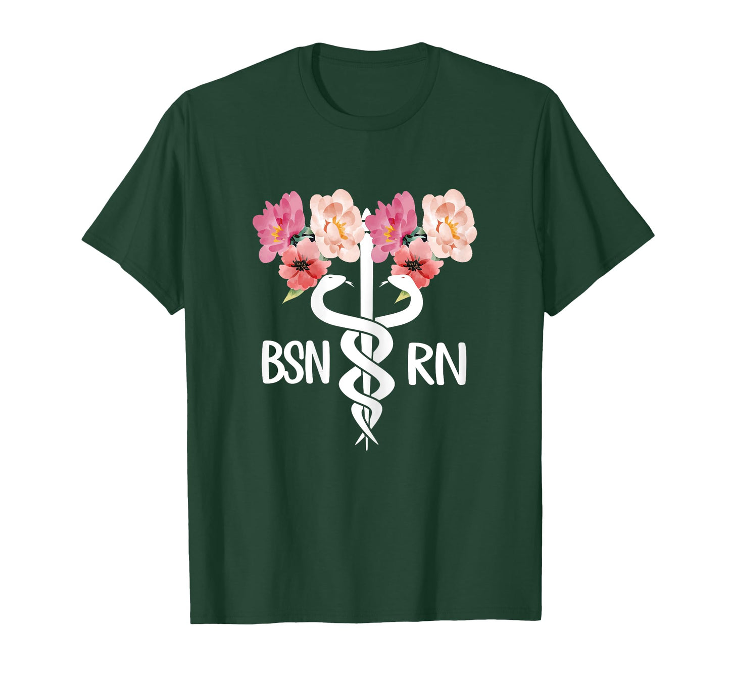 BSN RN Caduceus | Bachelor Of Science In Nursing Student T-Shirt