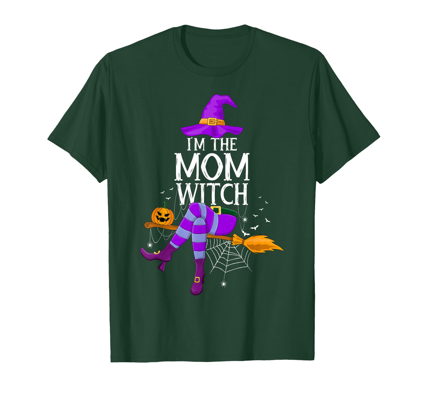 Matching Family Costume The Mom Witch Halloween Women T-Shirt