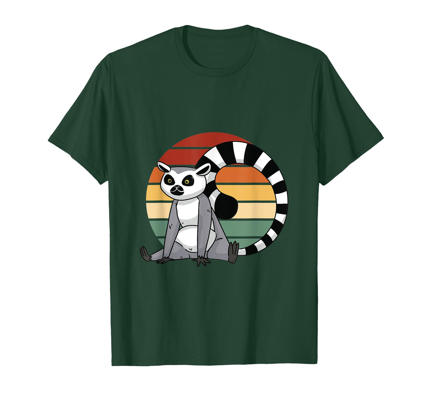 Lemur Sunset Lemur Lover Animal Madagascar Lemur T-Shirt