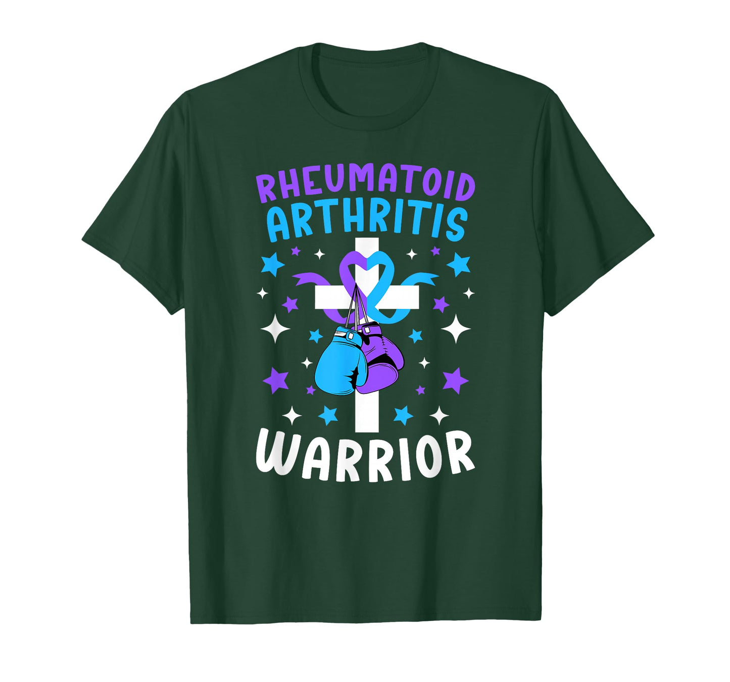 Rheumatoid Arthritis Warrior Rheumatoid Arthritis Awareness T-Shirt