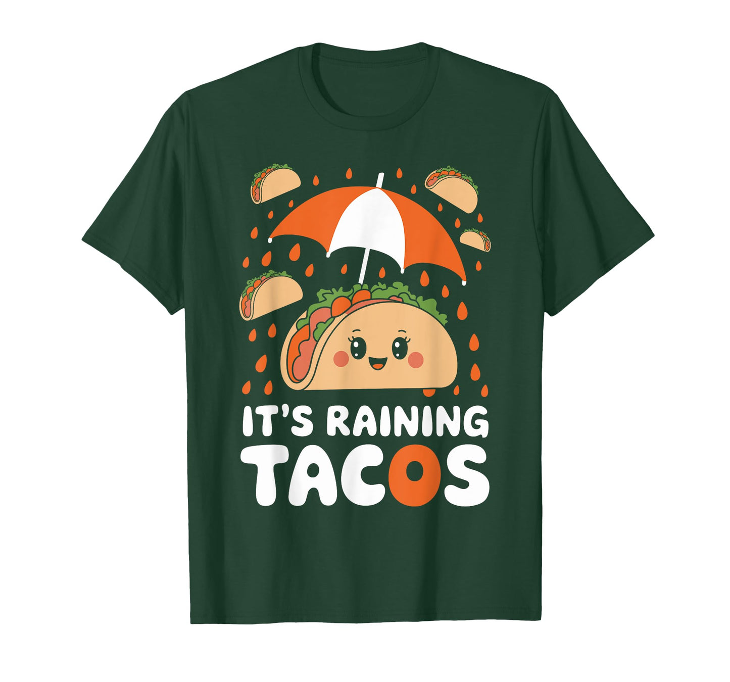 It's Raining Tacos Funny Taco Day Fiesta Party Mexican Food T-Shirt