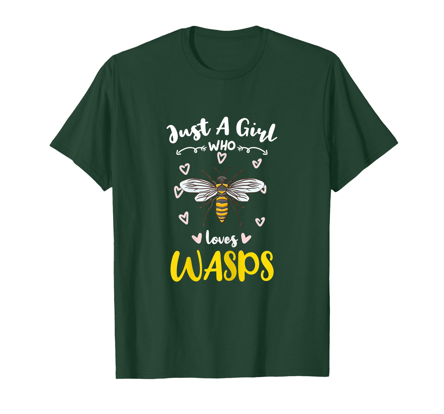 Just A Girl Who Loves Wasps T-Shirt