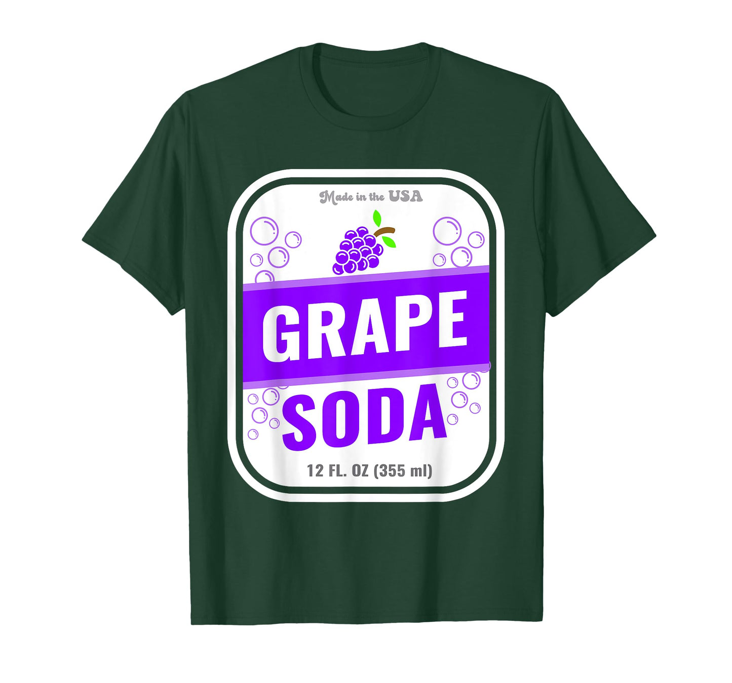 Halloween Costume Grape Soda Unique Group Costume Idea T-Shirt