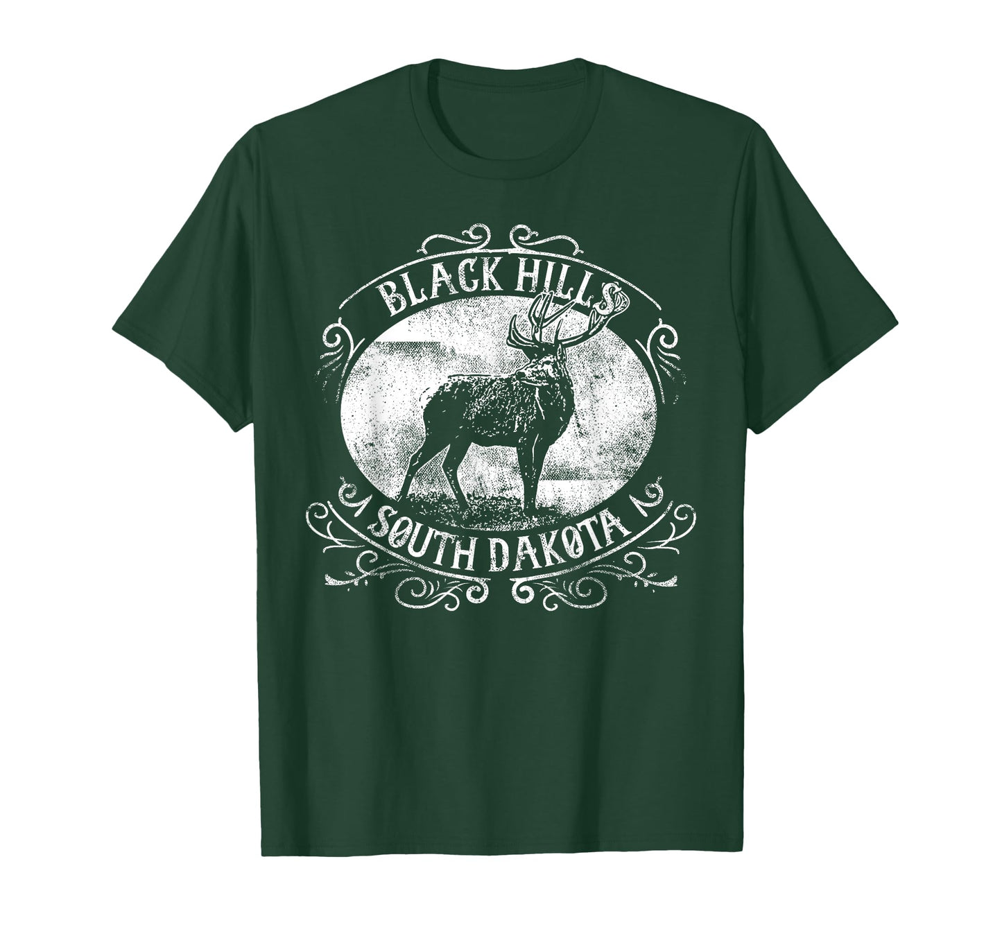 Black Hills South Dakota Deer T-Shirt