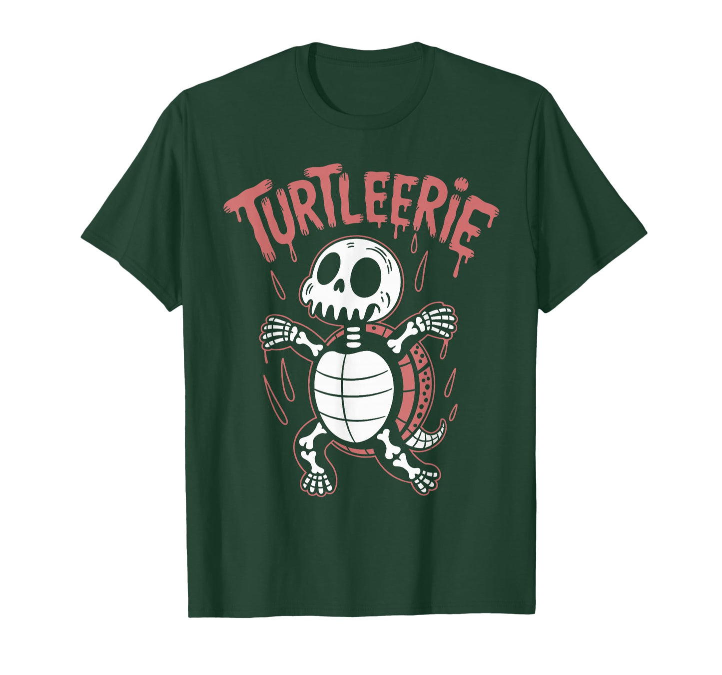 Spooky Turtle Skeleton Tortoise Halloween T-Shirt
