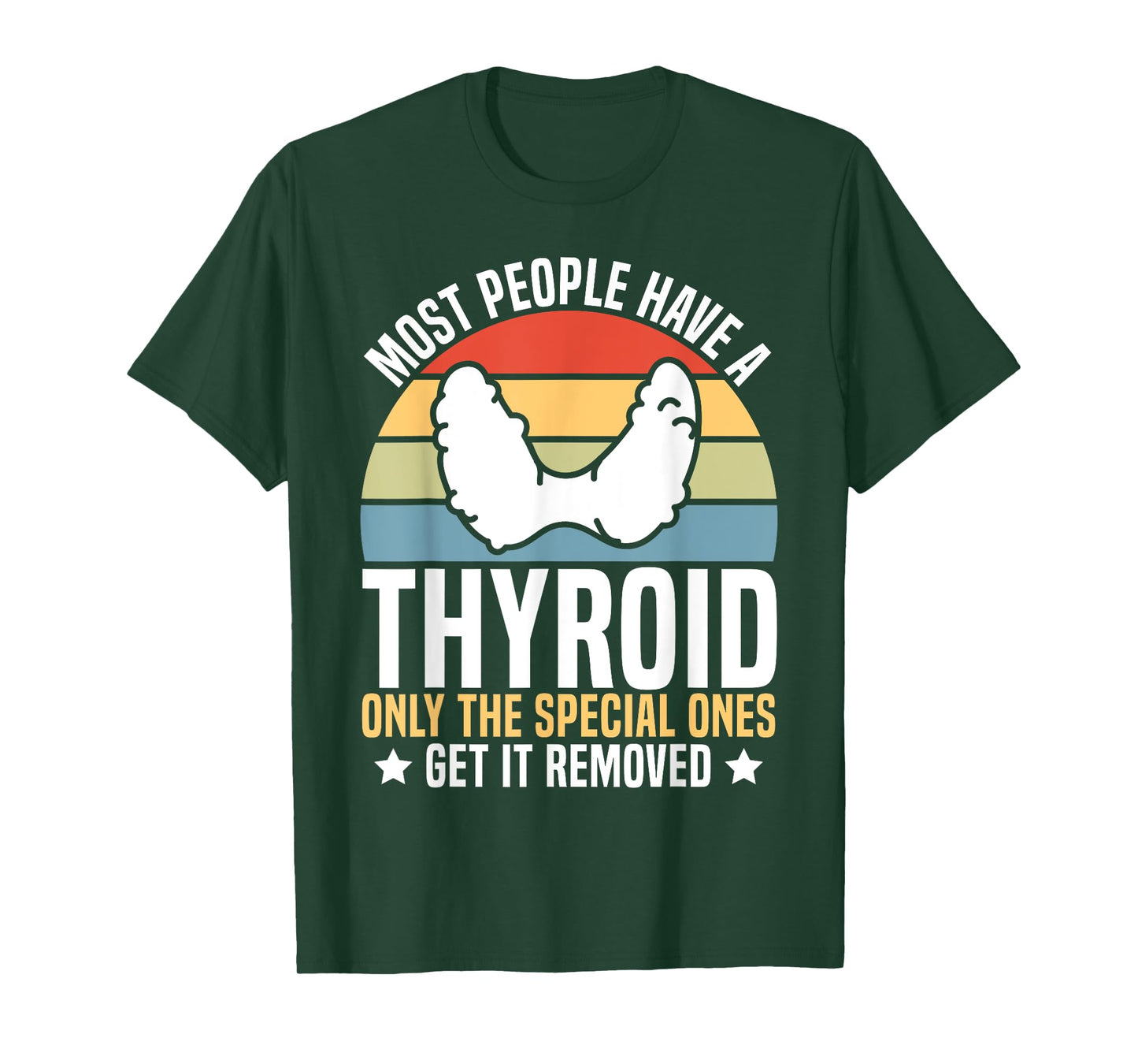 Thyroid Removal Get Well Post Thyroid Surgery Recovery T-Shirt