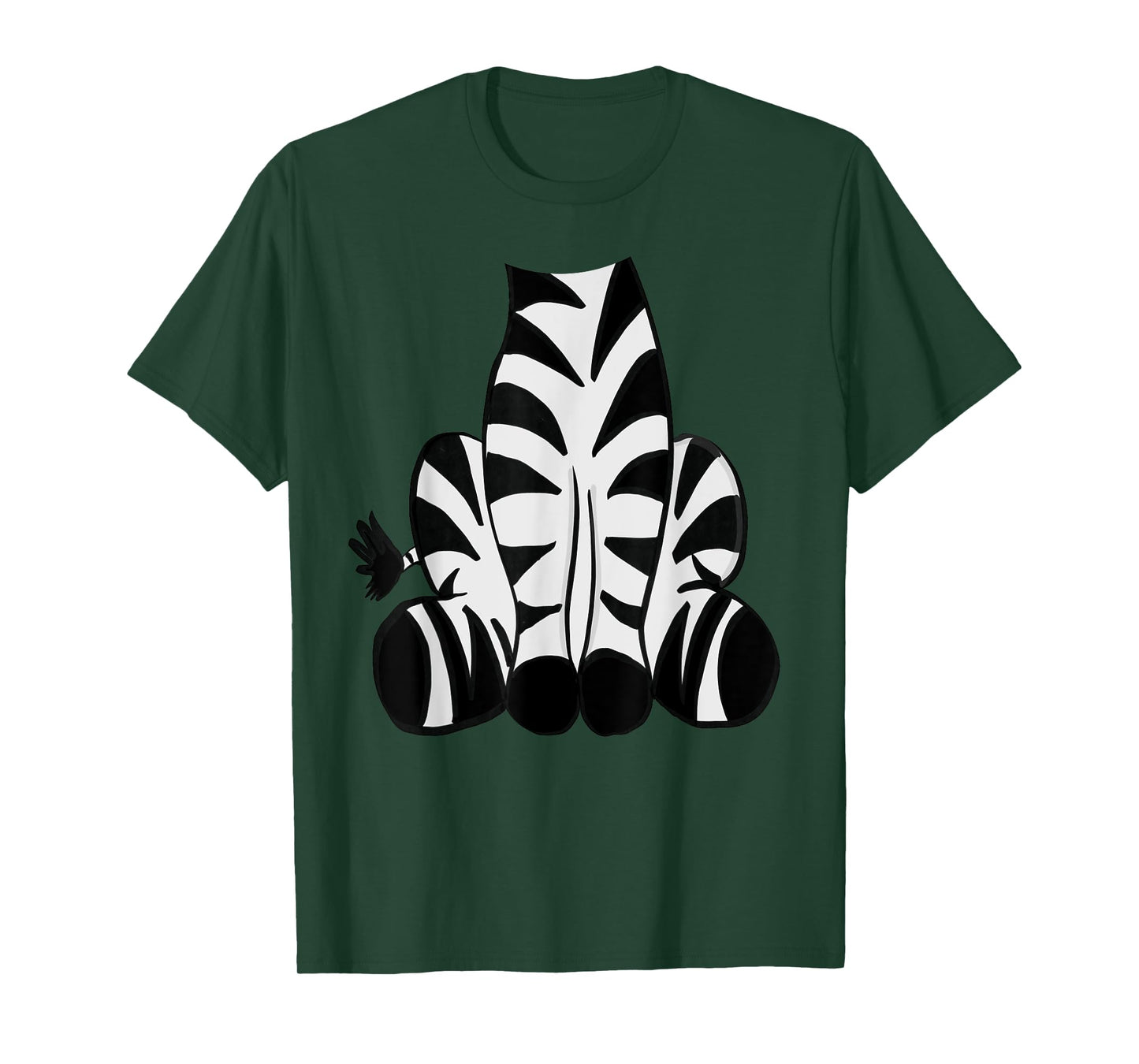 Zebra Halloween Costume Shirt - Cute Pretend Zebra Outfit T-Shirt