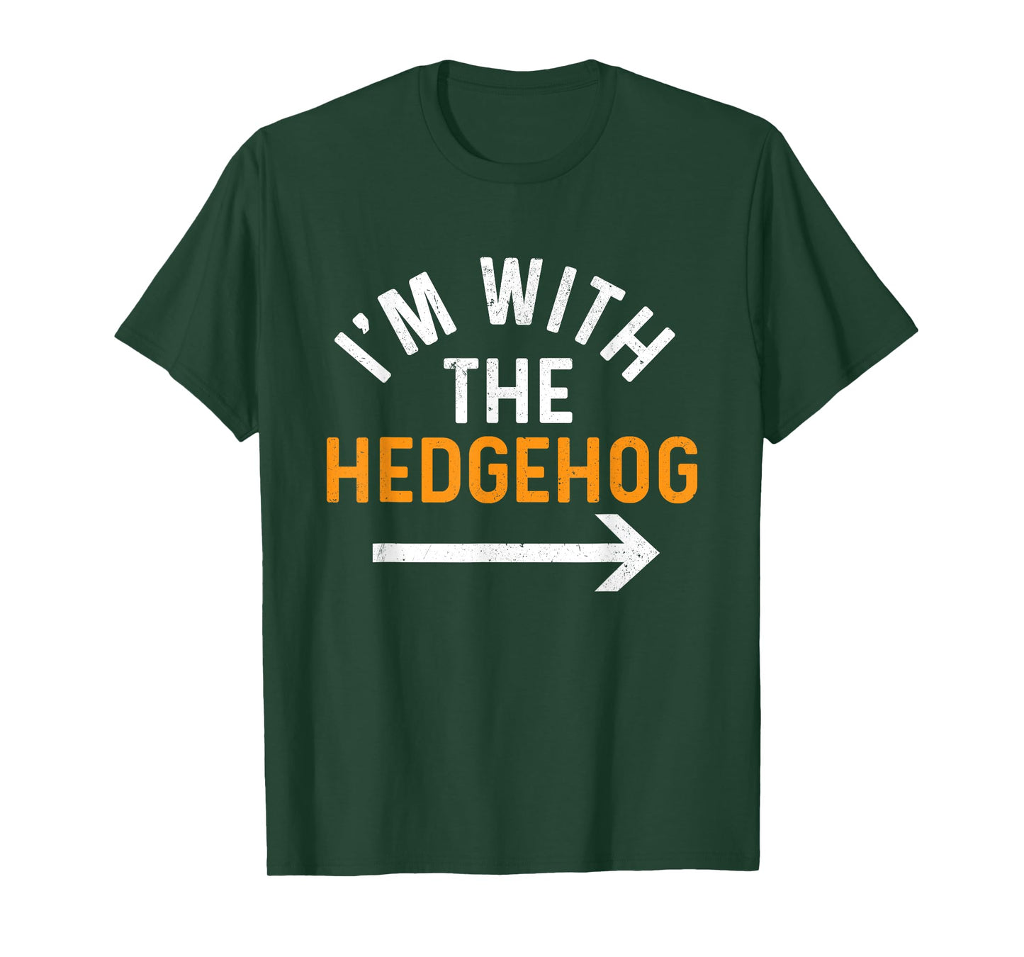 I'm With The Hedgehog - Porcupine Lover Animal Whisperer T-Shirt