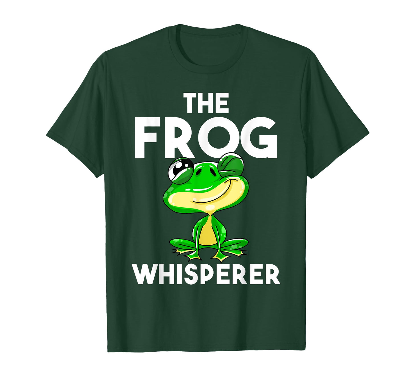 Funny The Frog Whisperer Gift | Cute Bullfrog Fan Boys Girls T-Shirt