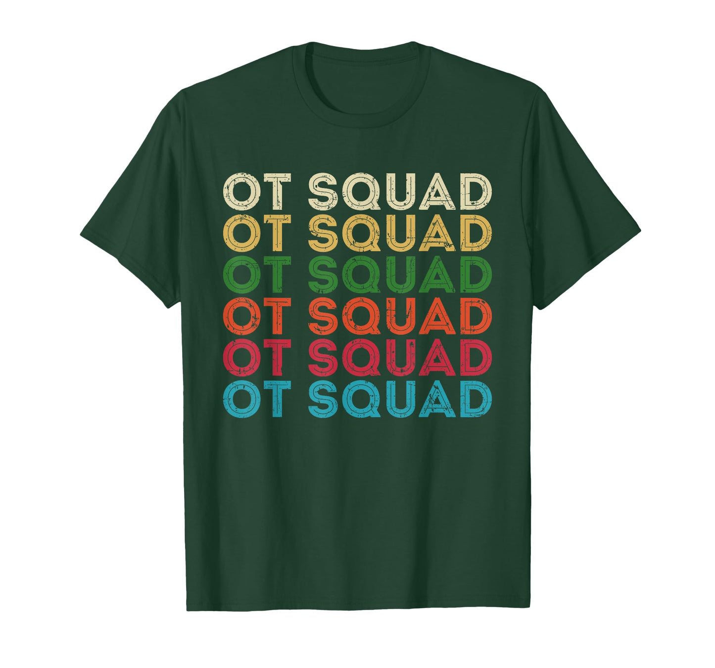 Occupational Therapy Squad OT Squad Therapist Retro Vintage T-Shirt
