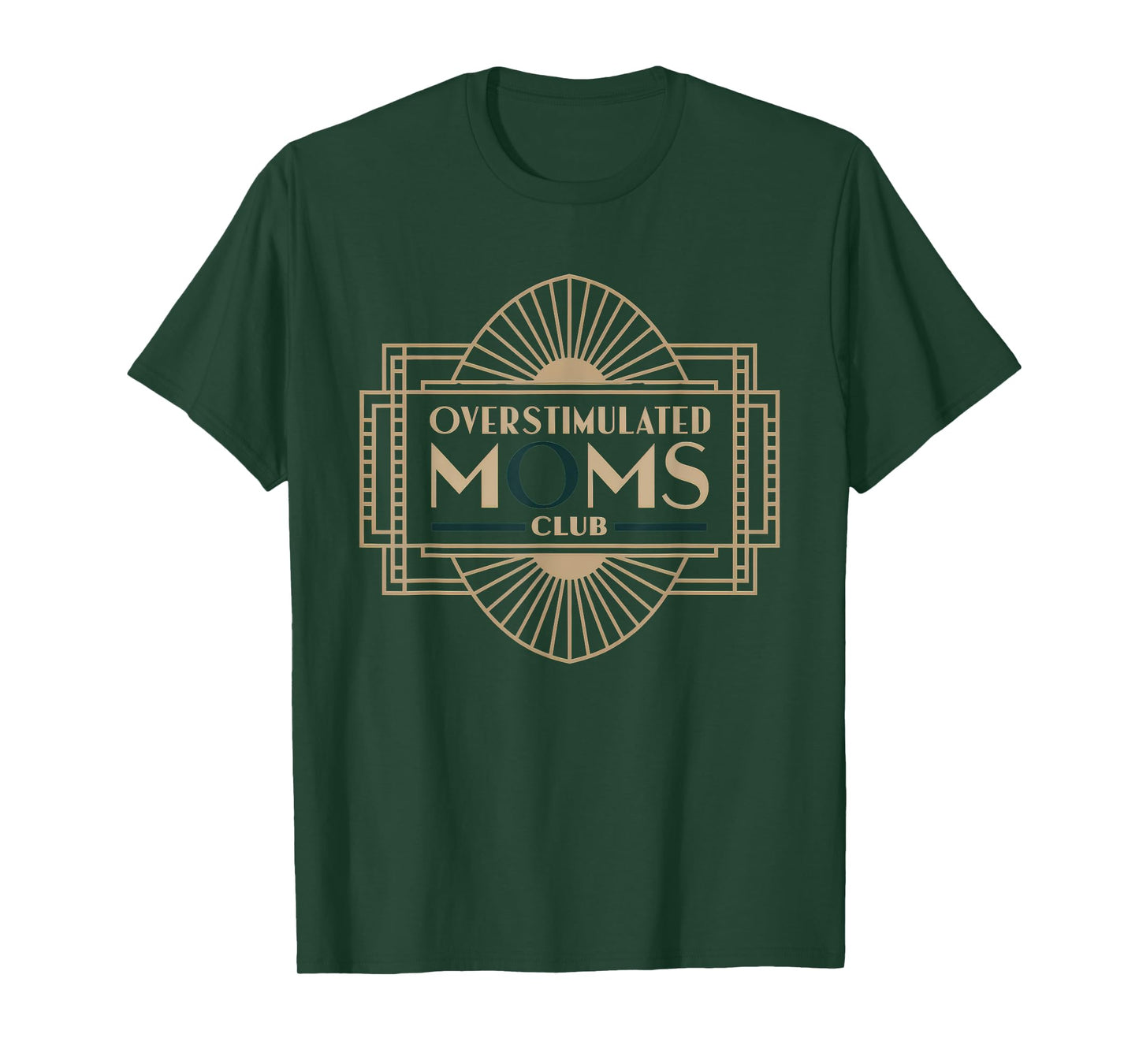 Overstimulated Moms Club Tshirt Mom Depression Mental Health T-Shirt
